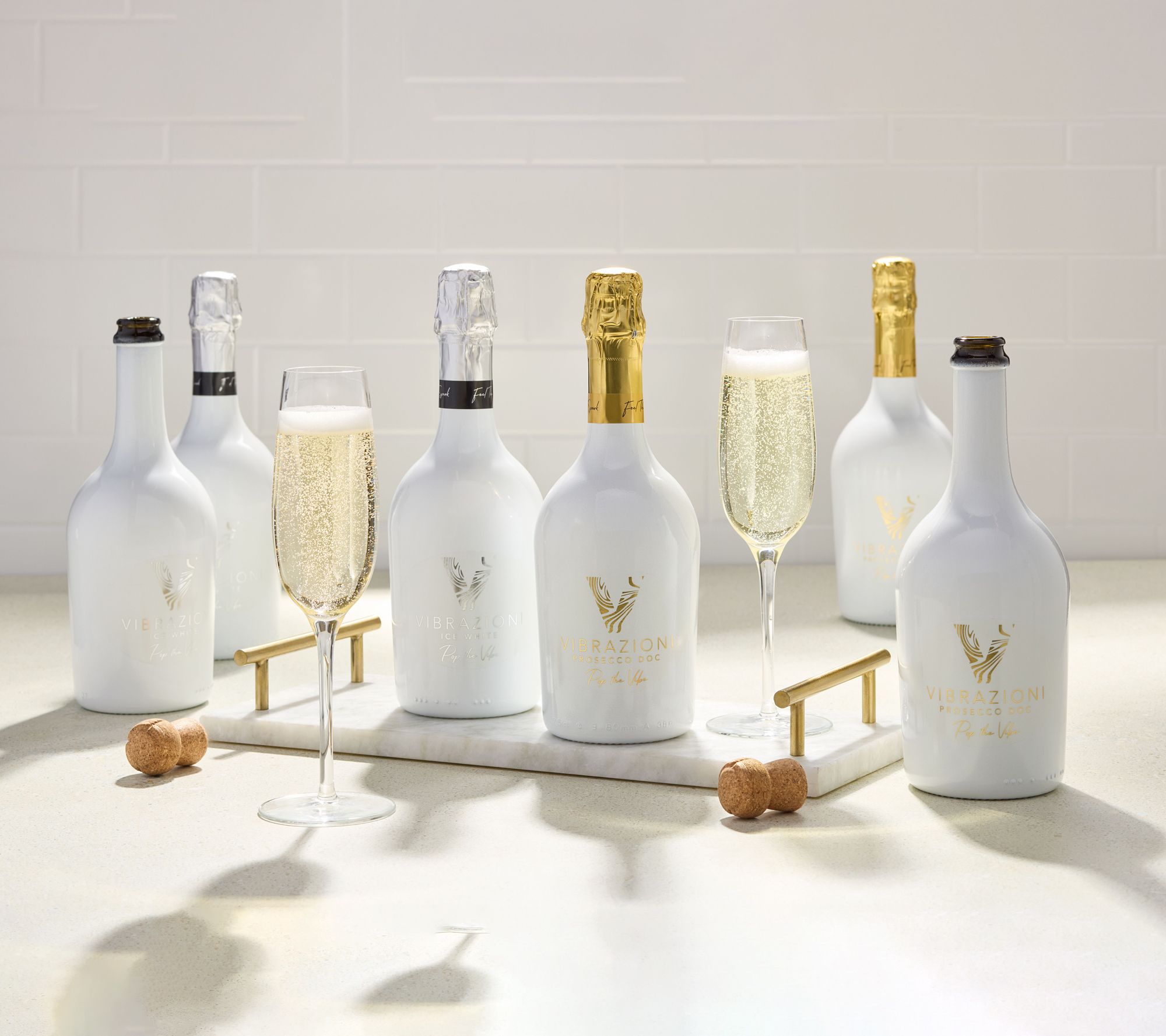 Hemisphere (6) 750ml Btl Vibrazioni Silver&Gold Sparkling