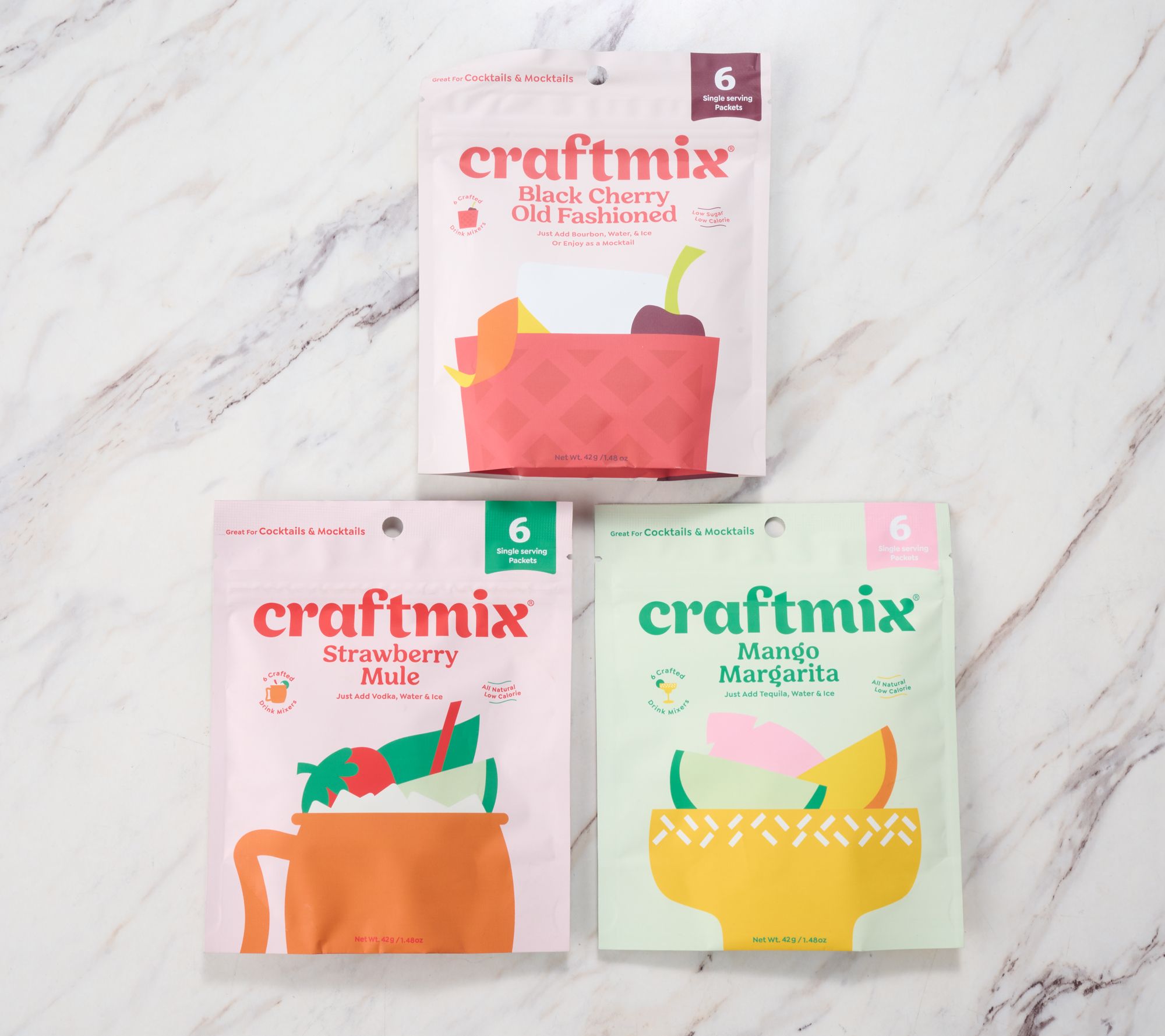 Craftmix 18-count Instant Craft Cocktail Mixers - QVC.com