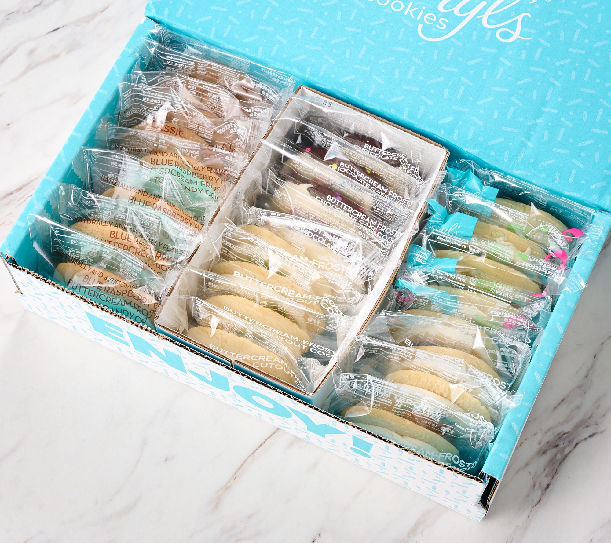 SH6/22 Cheryl's 24 Piece Sports & Sweets Summer Cookie Assortment