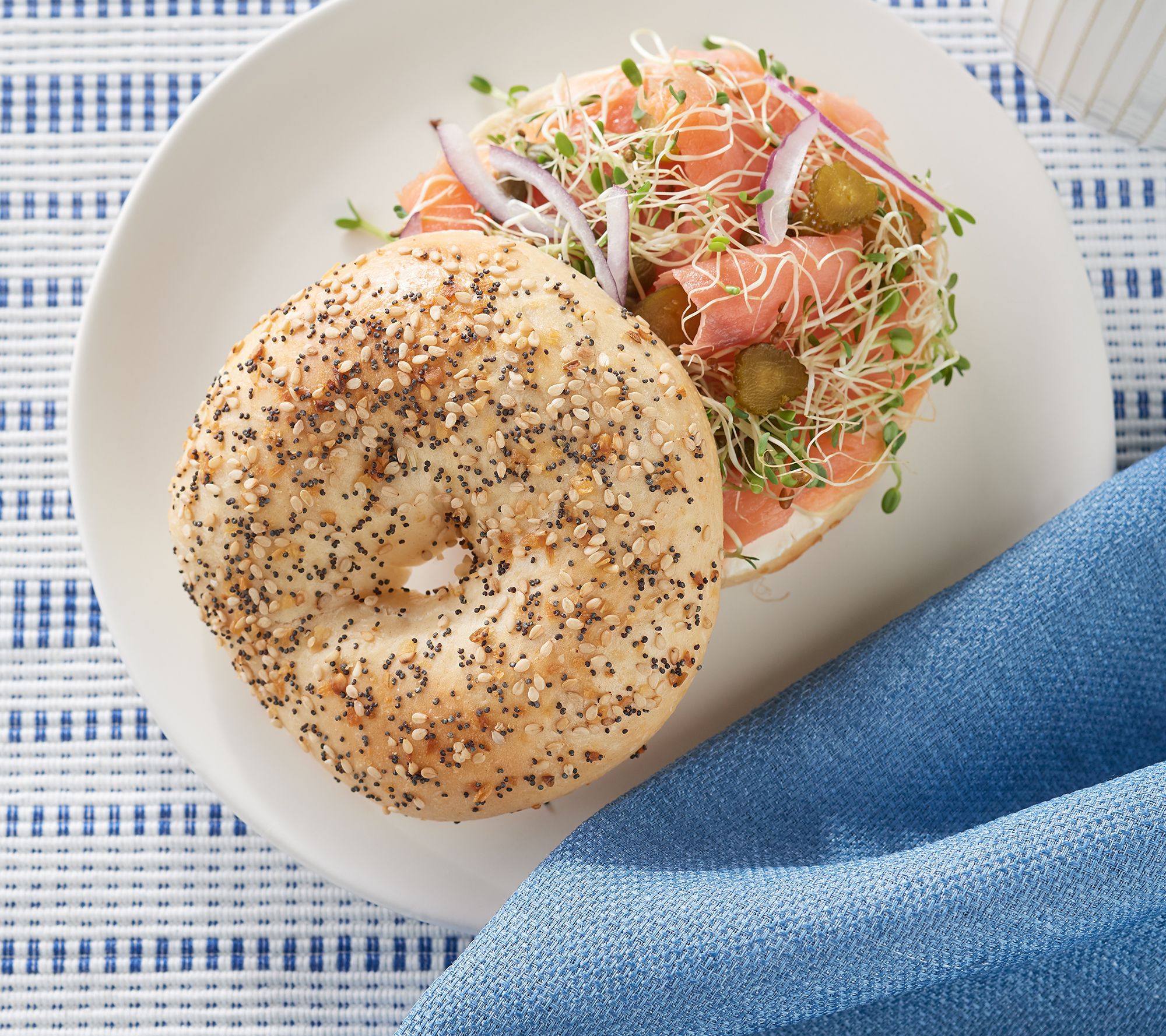 Just Bagels (24) 4 oz NYC Bagels in Choice of Flavors