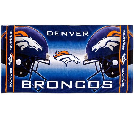 NFL Denver Broncos Beach Towel 