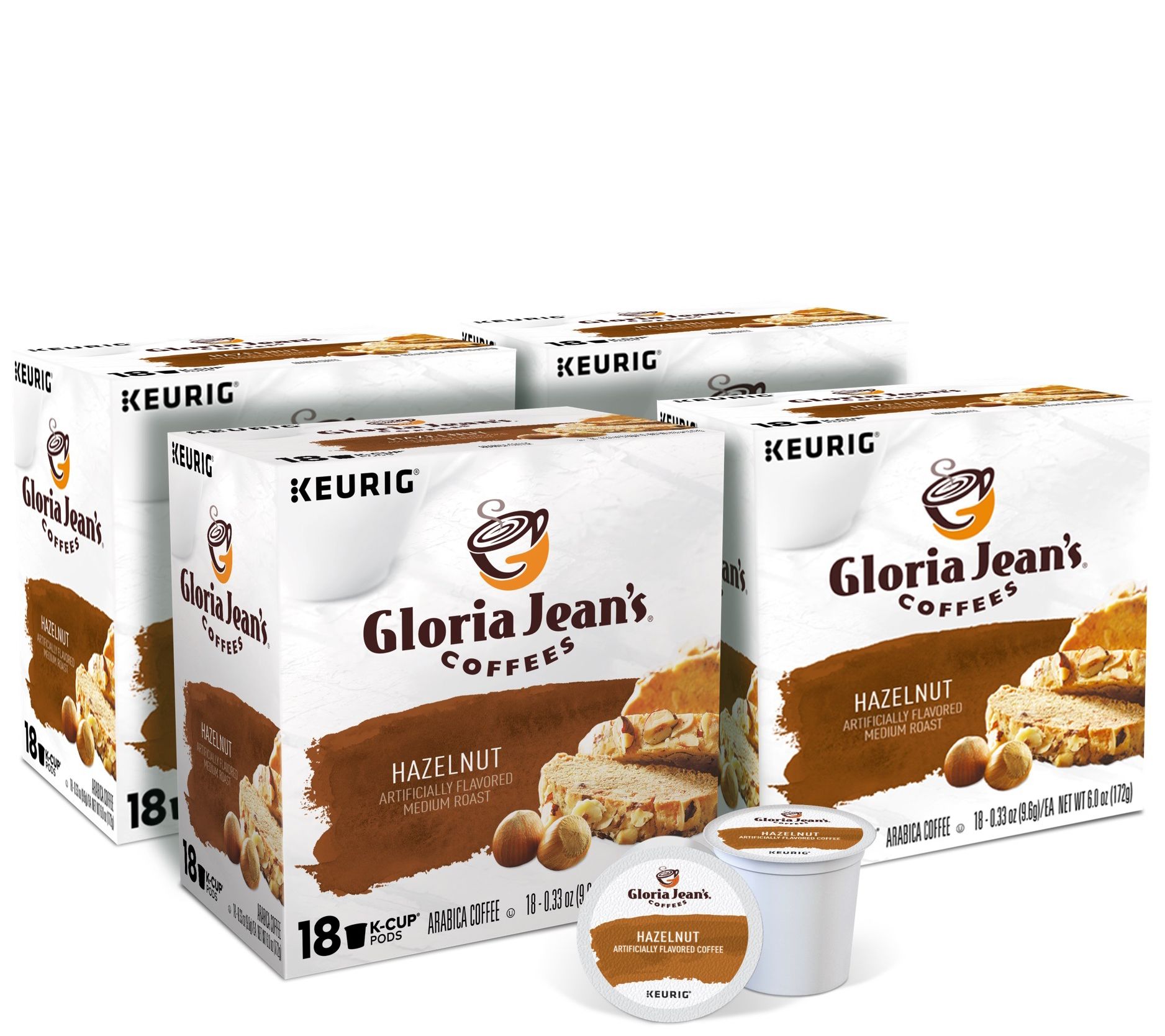 gloria jean's hazelnut coffee