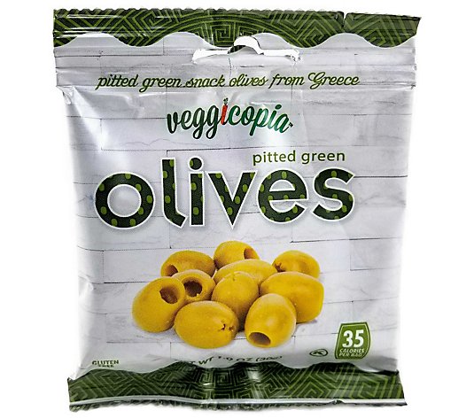 Veggicopia (24) 1-oz Green Snack Olives