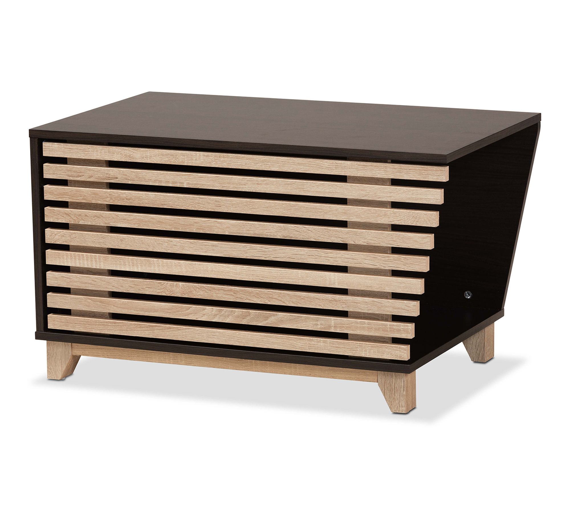 Baxton Studio Eckhart Wood Cat Litter Box CoverHouse