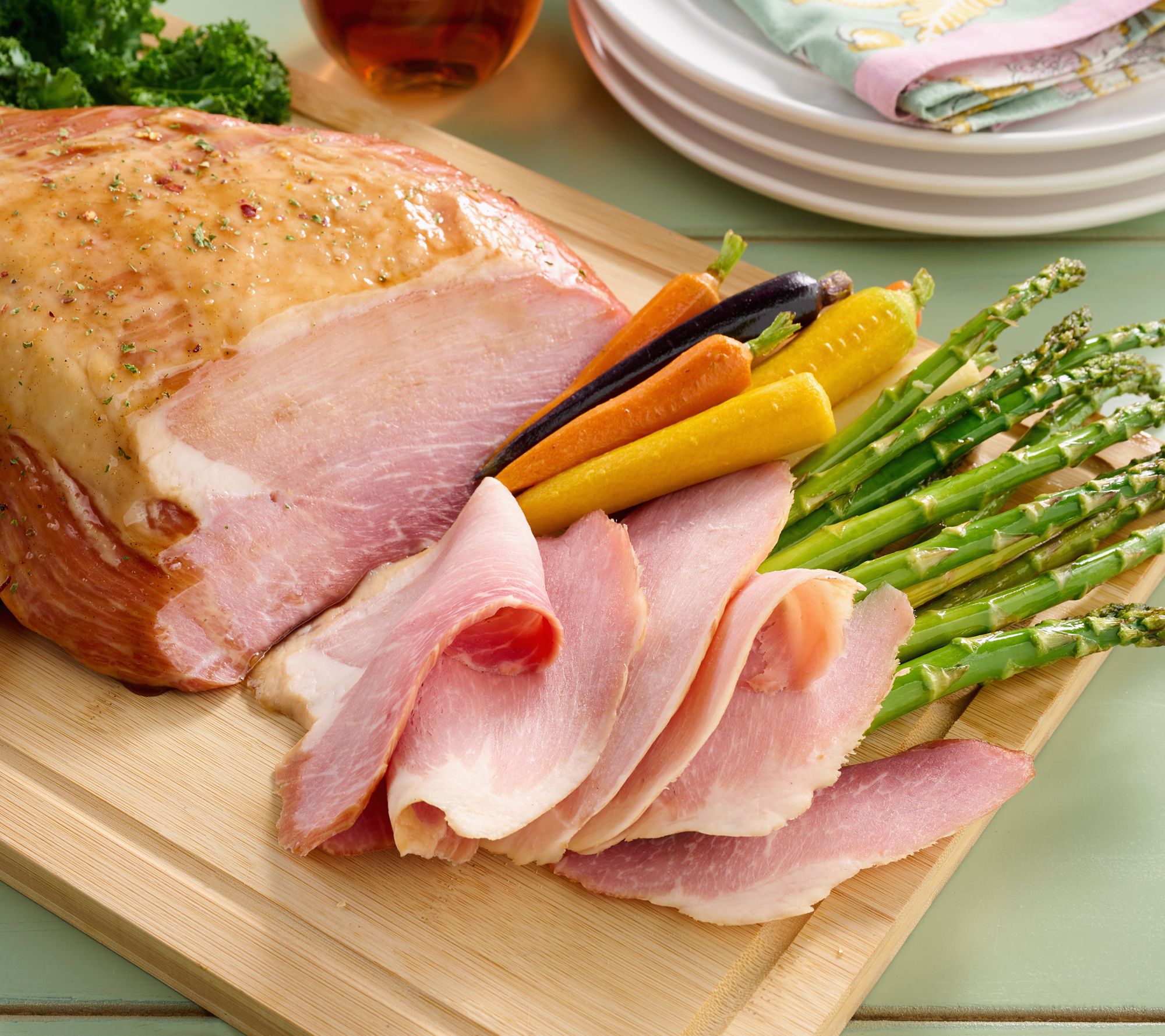 Kansas City 3-lb Applewood Smoked Carver Ham Auto-Delivery