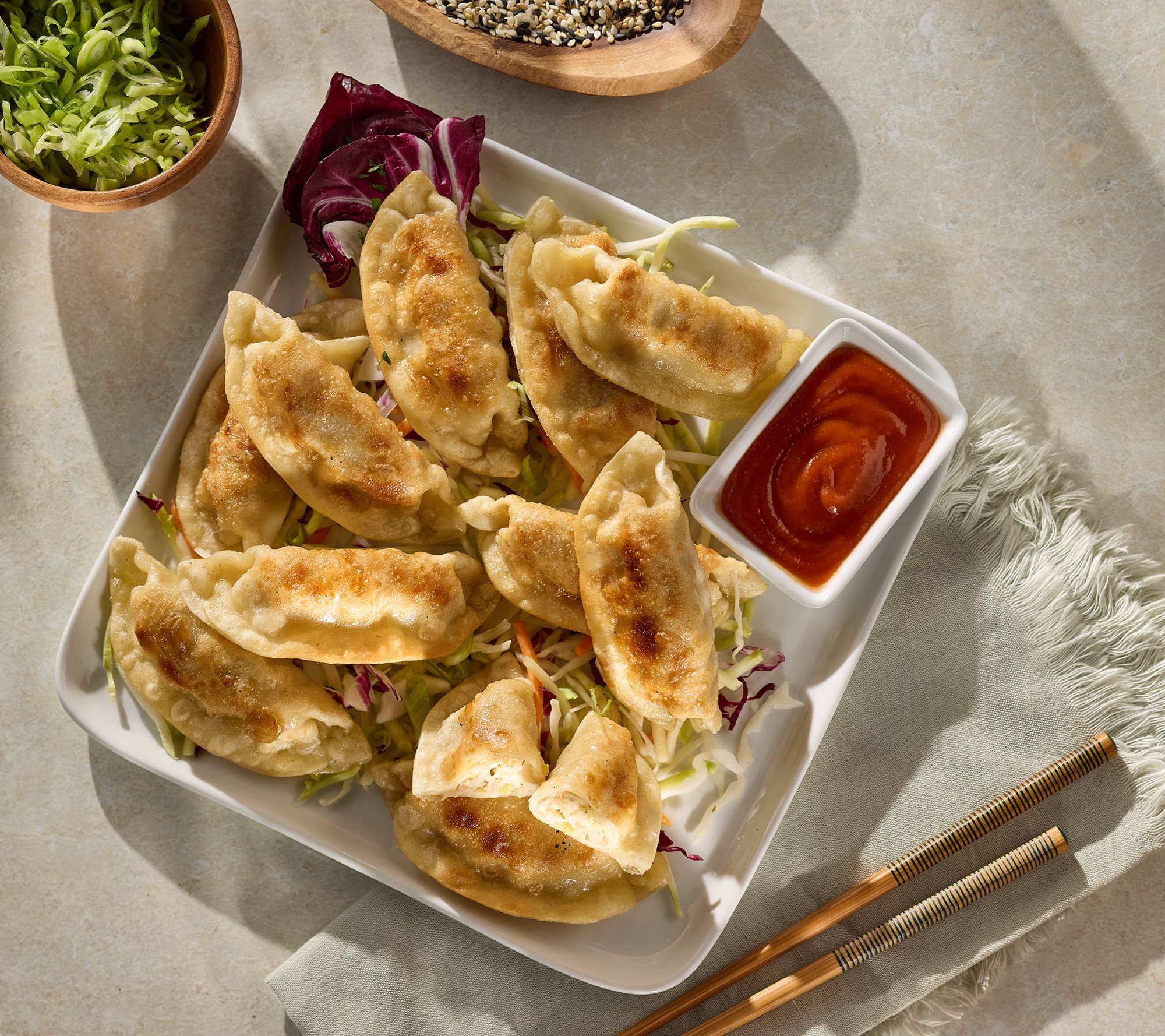 SH 10/26 The Perfect Gourmet 150pc Classic Sized Potstickers