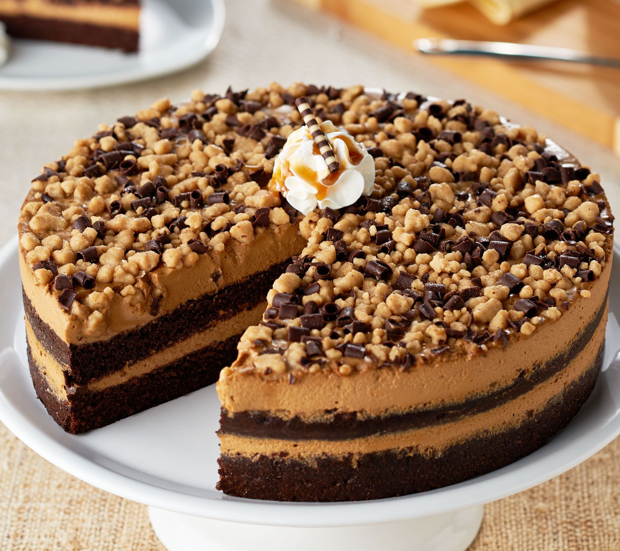 Delizioso Desserts 3.25 lb. Sea Salt Caramel Cake