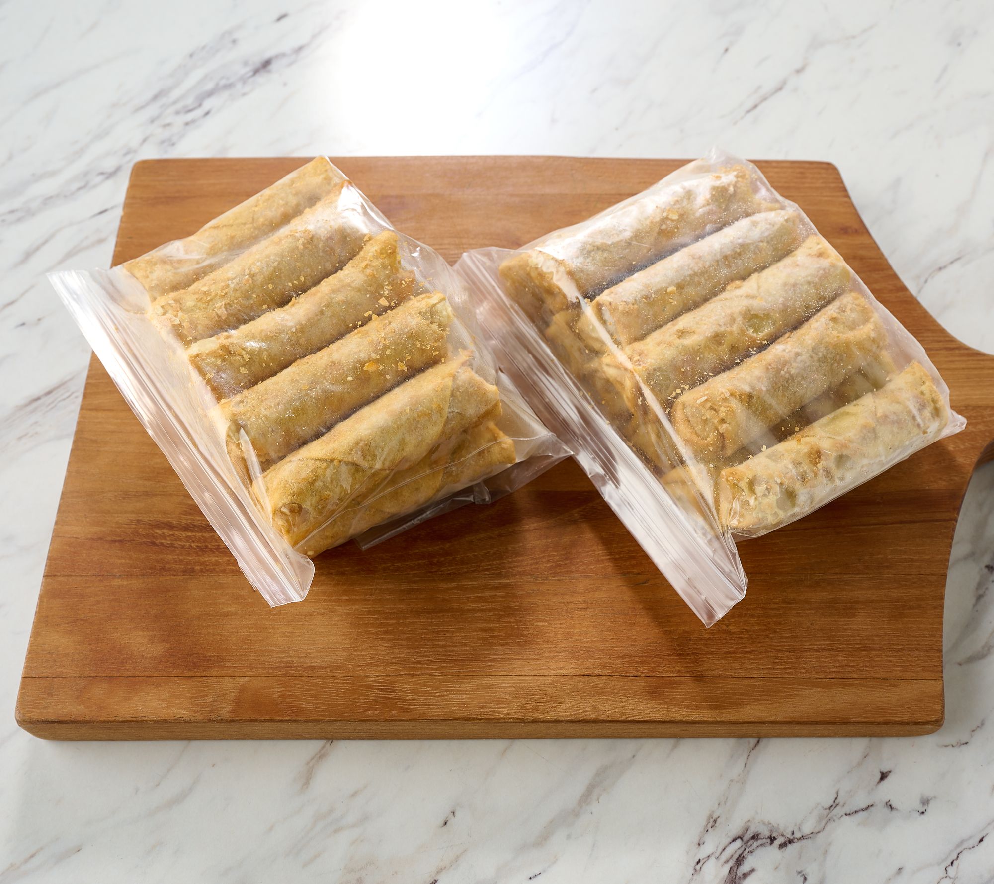 Falkor Fusion (20) 3 oz. Cheesesteak or Vegetable Egg Rolls - QVC.com