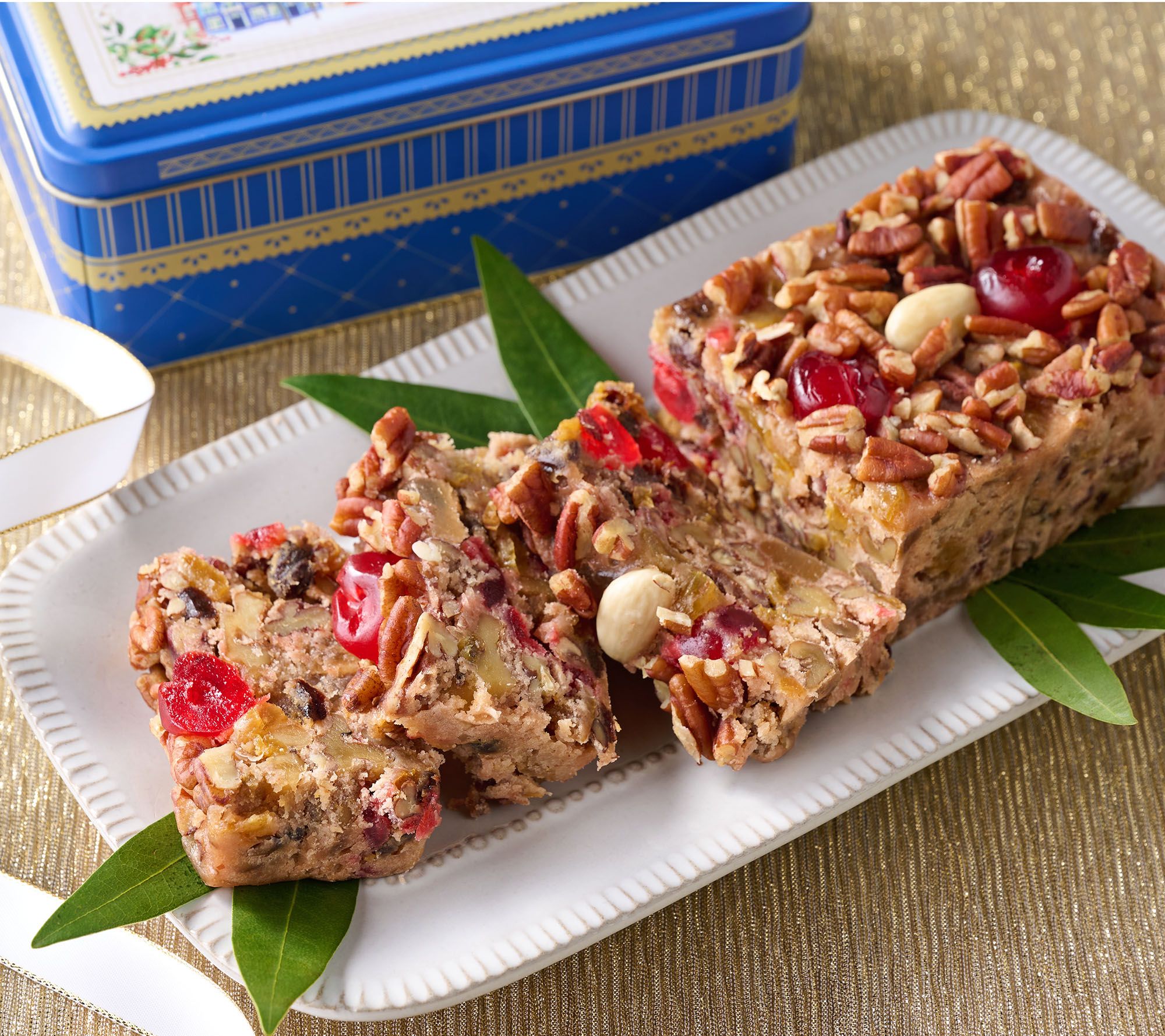 Beatrice Bakery 1lb Original Fruitcake in Nostalgic Gift Tin