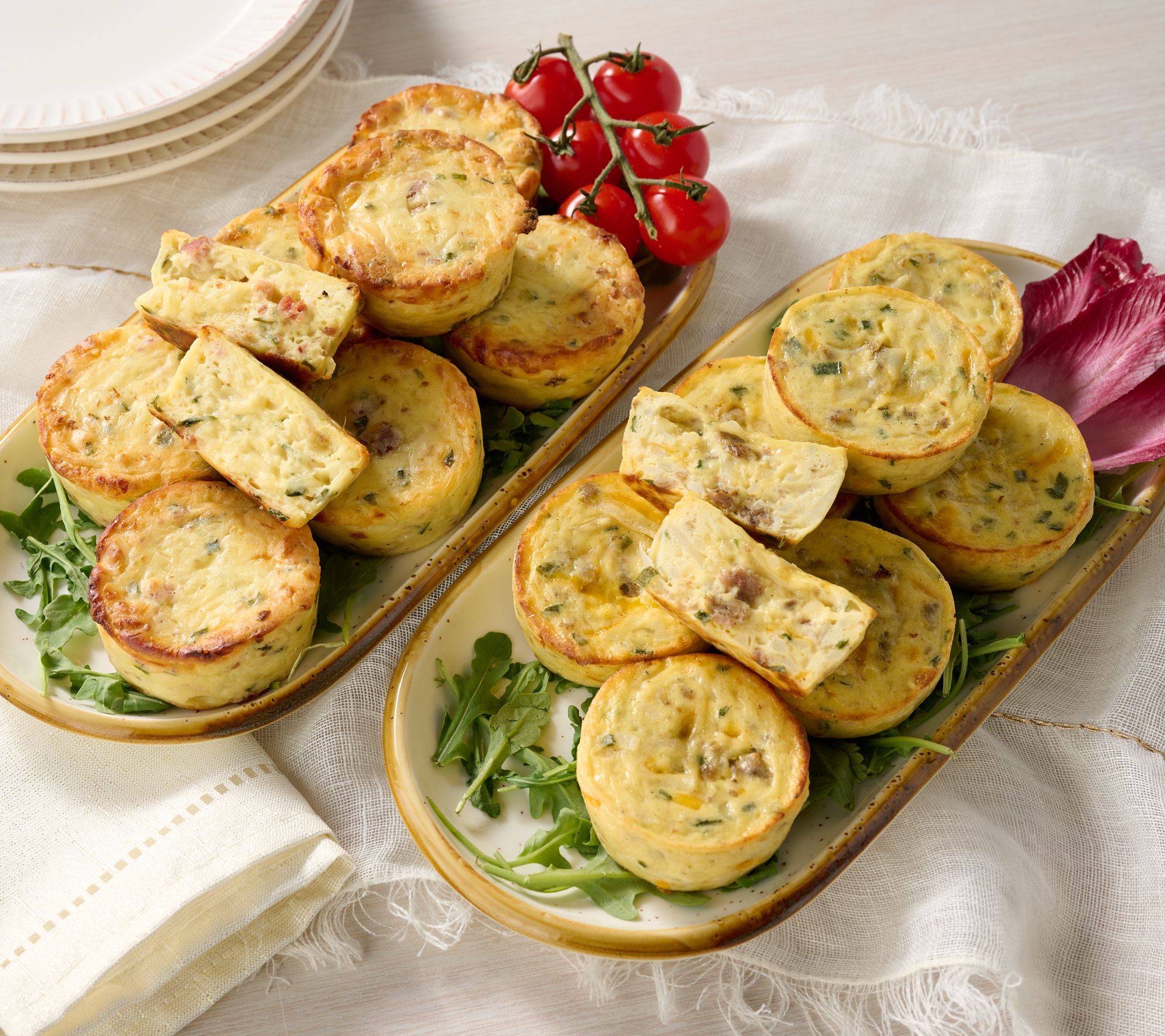 Oak Stove Kitchens (16) Individual Crustless Quiche