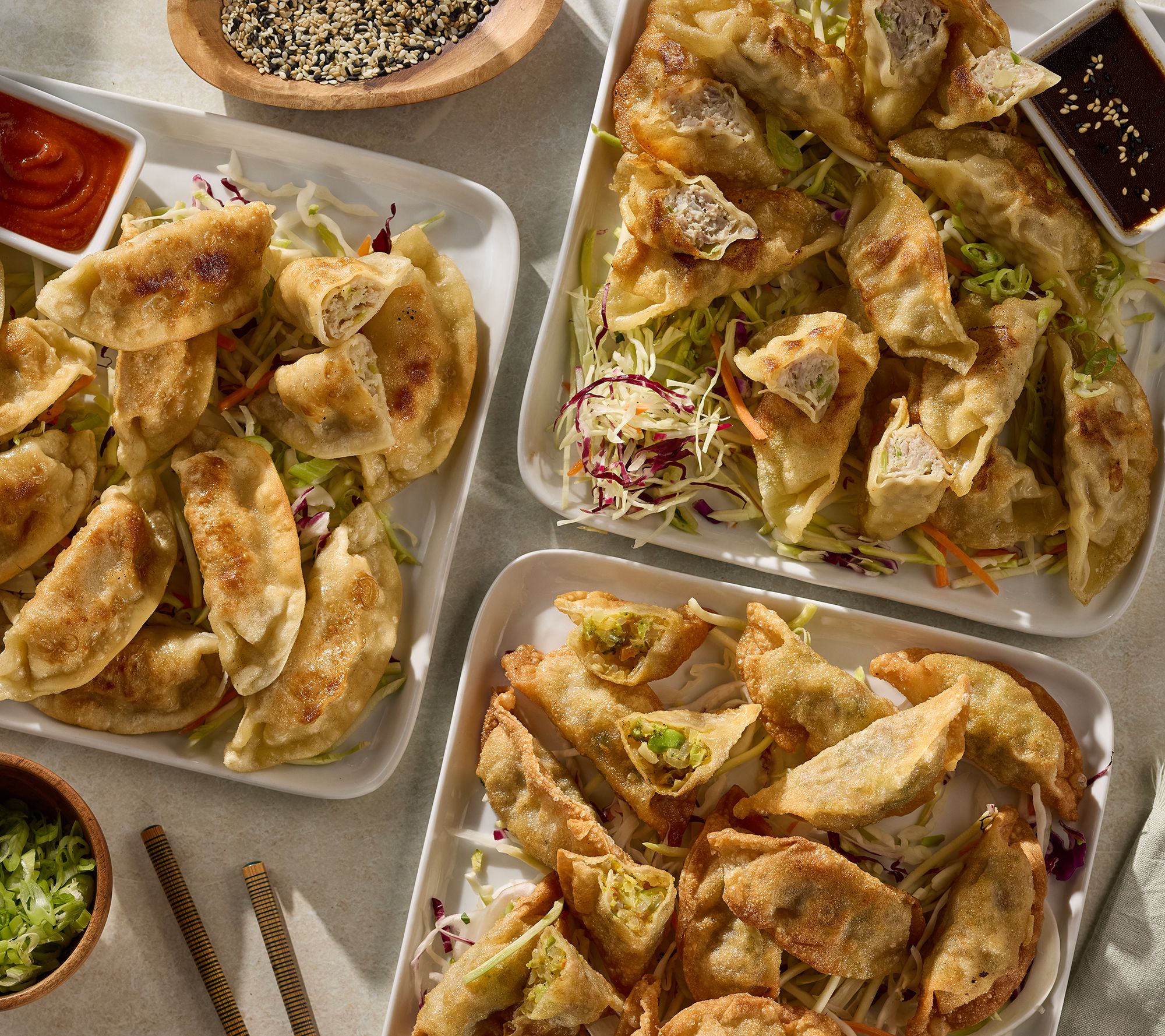SH 10/26 The Perfect Gourmet 75pc Classic Sized Potstickers
