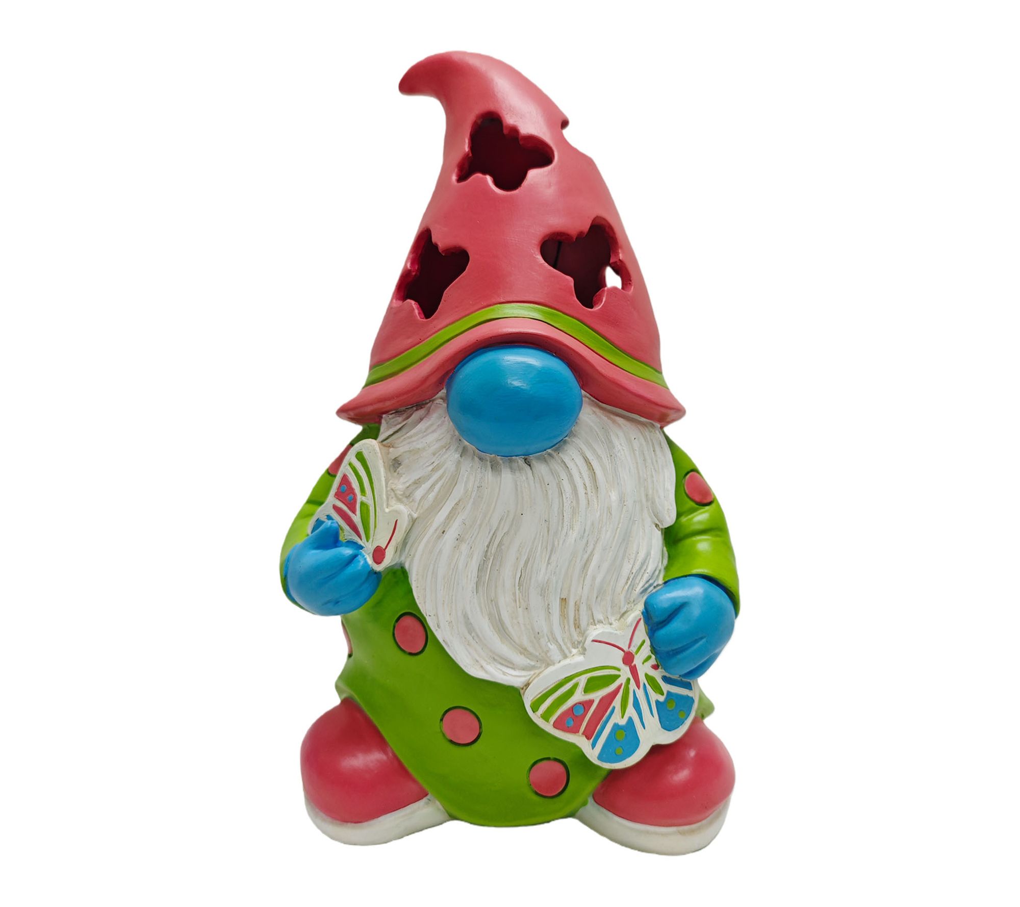 Temp-tations Outdoors 12" Solar Garden Gnome