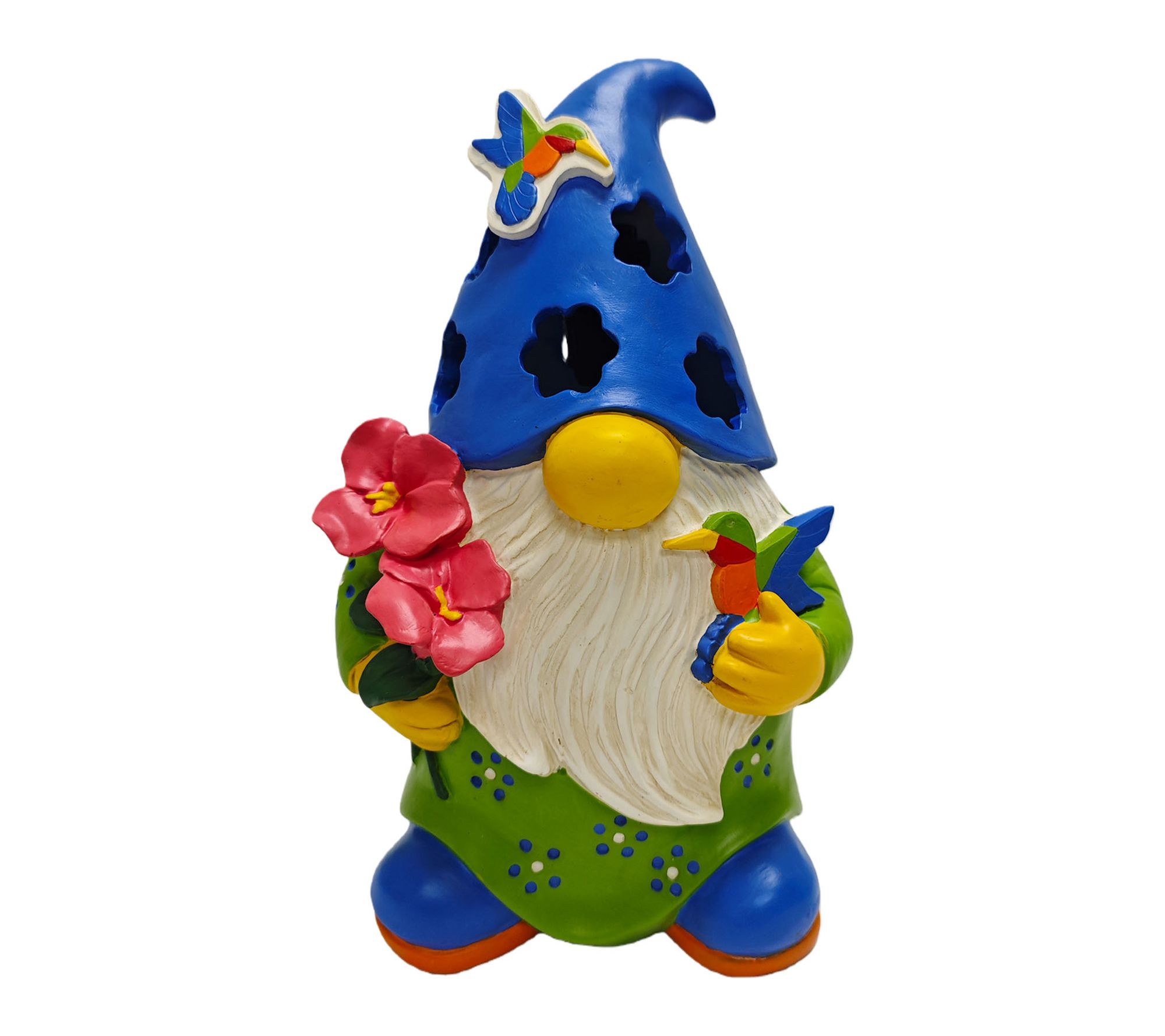 Temp-tations Outdoors 12" Solar Garden Gnome