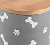 Design Imports Tossed Bone & Paw Print CeramicTreat Canister, 2 of 6