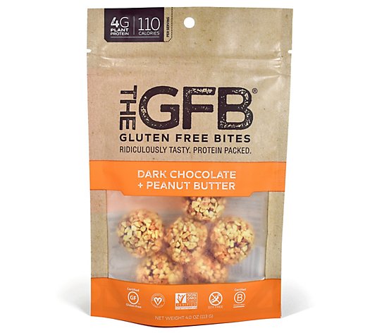 The GFB (6) Gluten Free Dark Chocolate & PeanutButter Bites