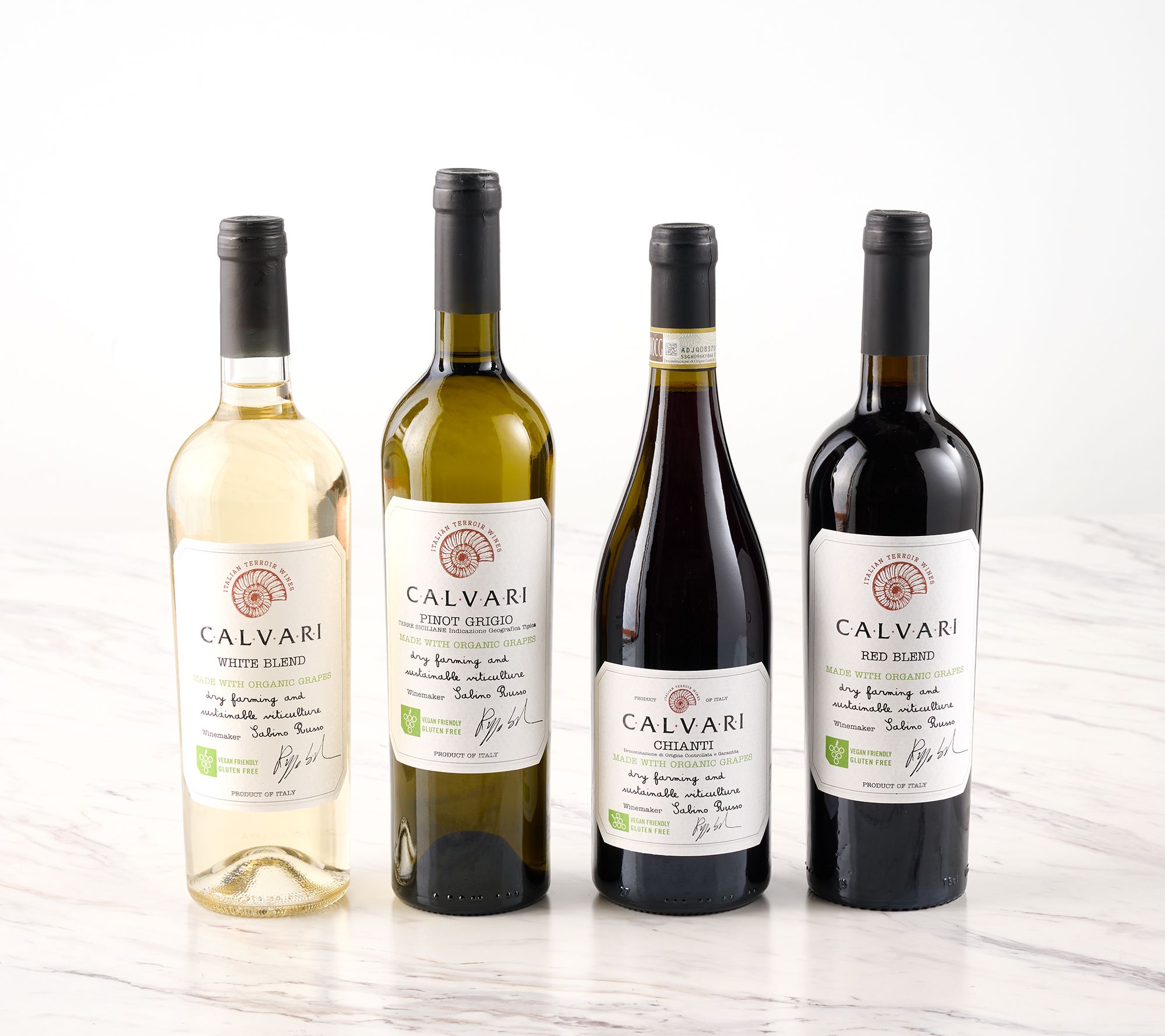 Hemispheres (4) 750ml Bottles Organic Italian Wine Auto-Delivery