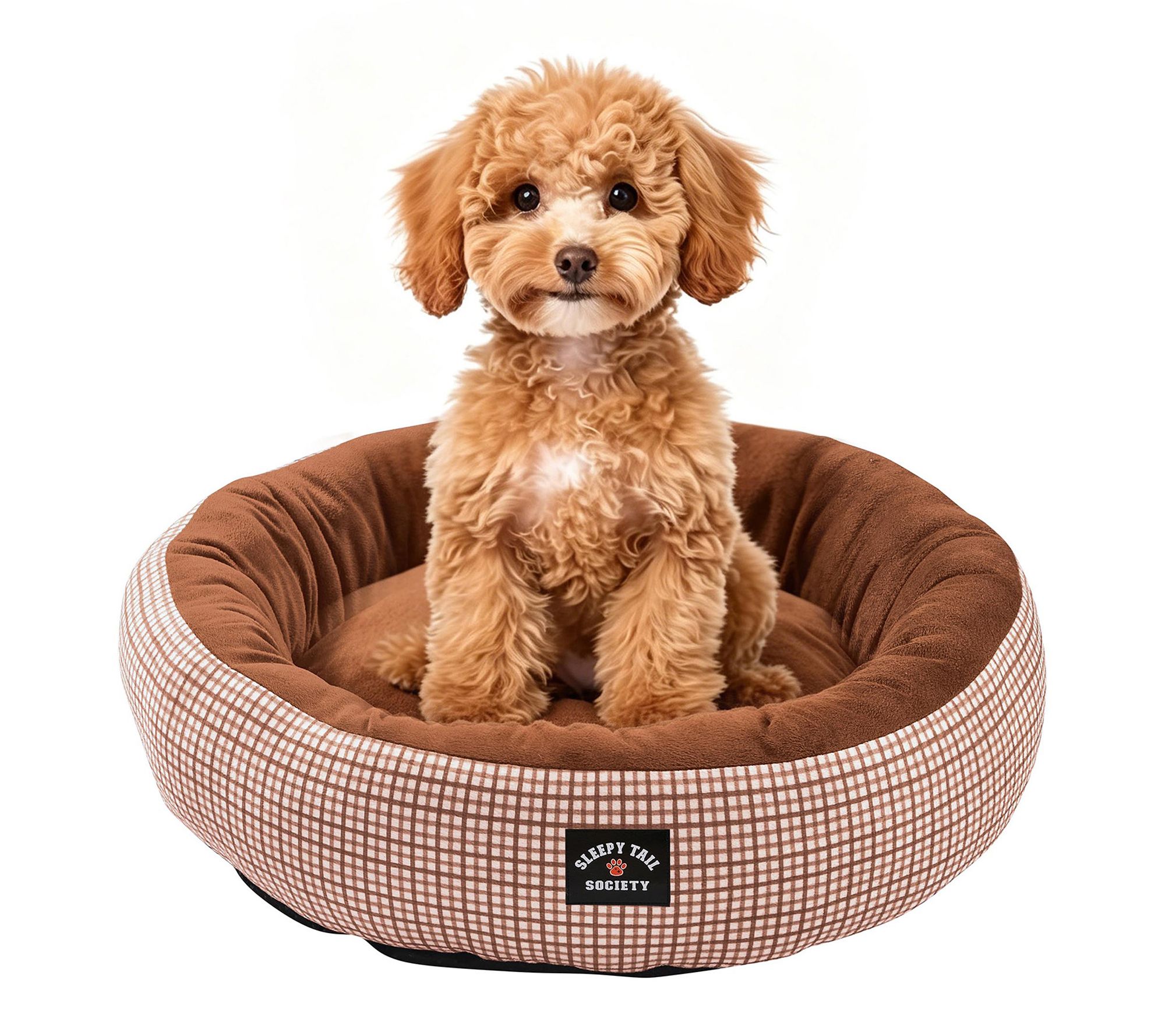 Sleepy Tail Society 20" Rufus Round Pet Bed