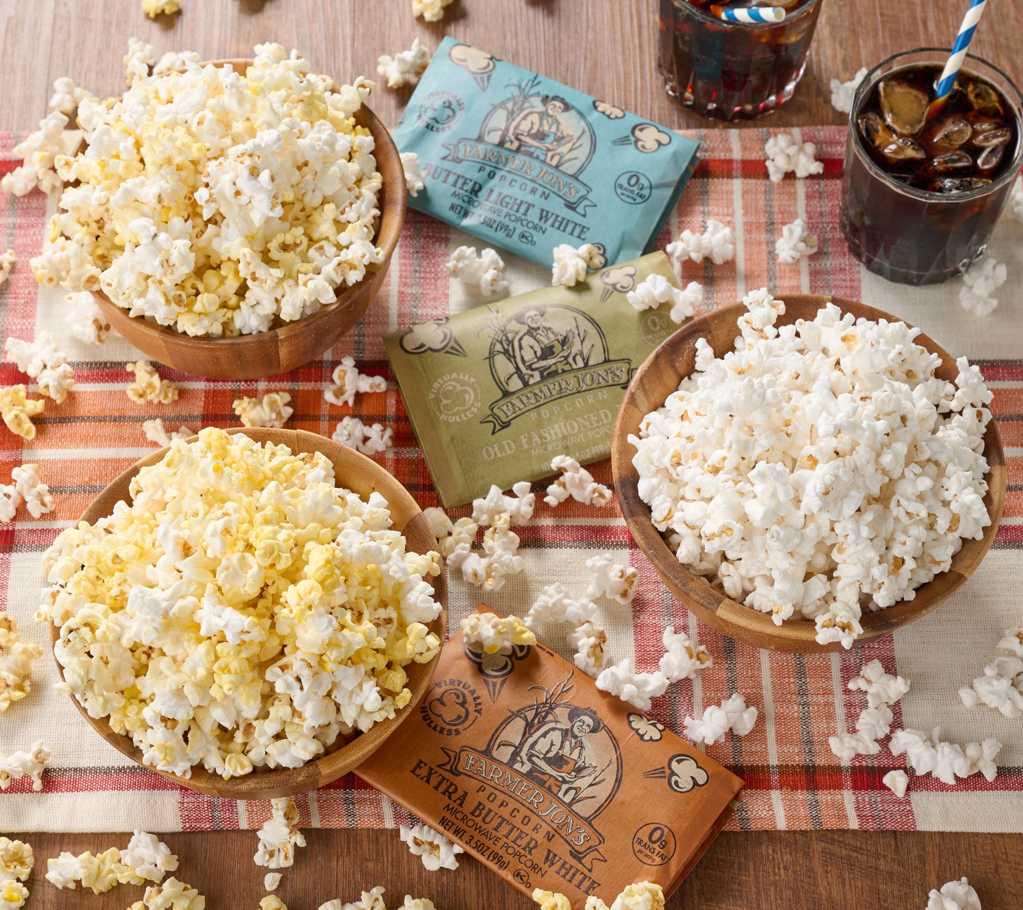 Farmer Jon's (30) 3.5oz Bags Virtually Hulless Popcorn Auto-Delivery