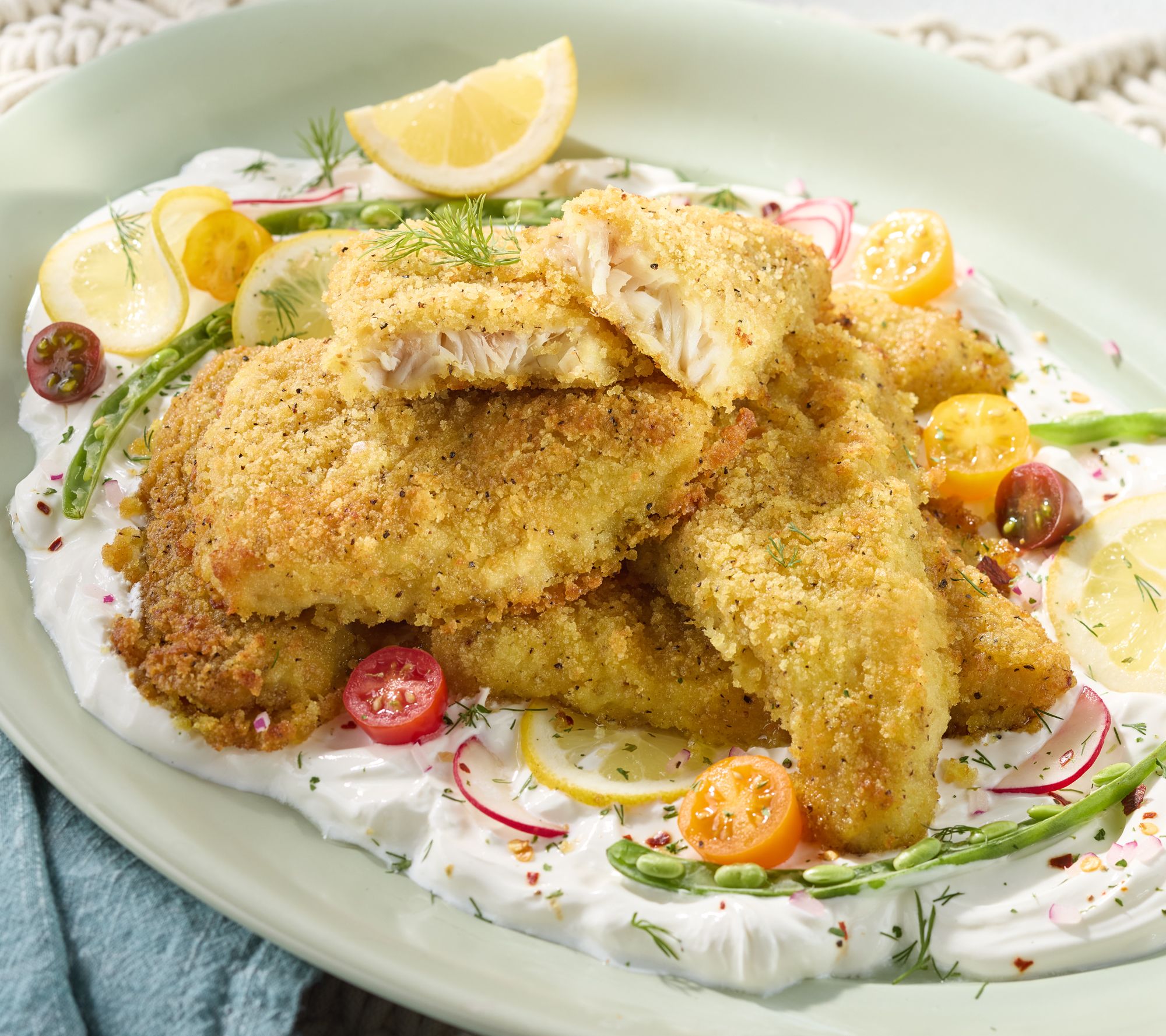 Anderson Seafoods (12) 4-oz Lemon Pepper Pollock Auto-Delivery