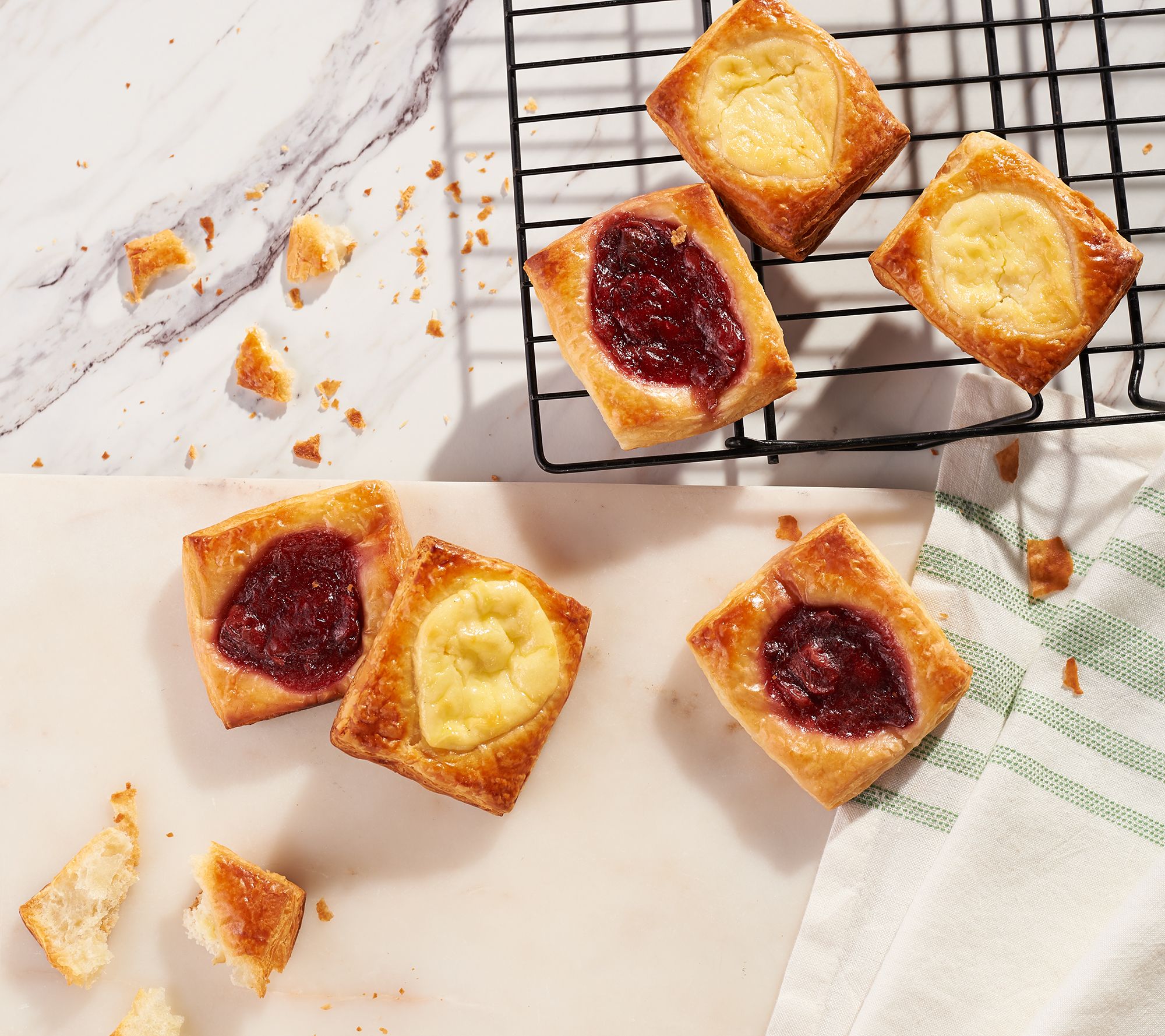 Martha Stewart 32Piece Cherry or Cheese Filled Danish