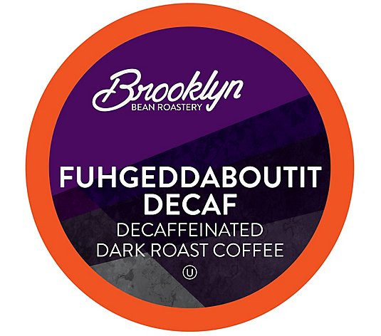 Brooklyn Beans 40-Count Fuhgeddaboutit Decaf Coffee Pods