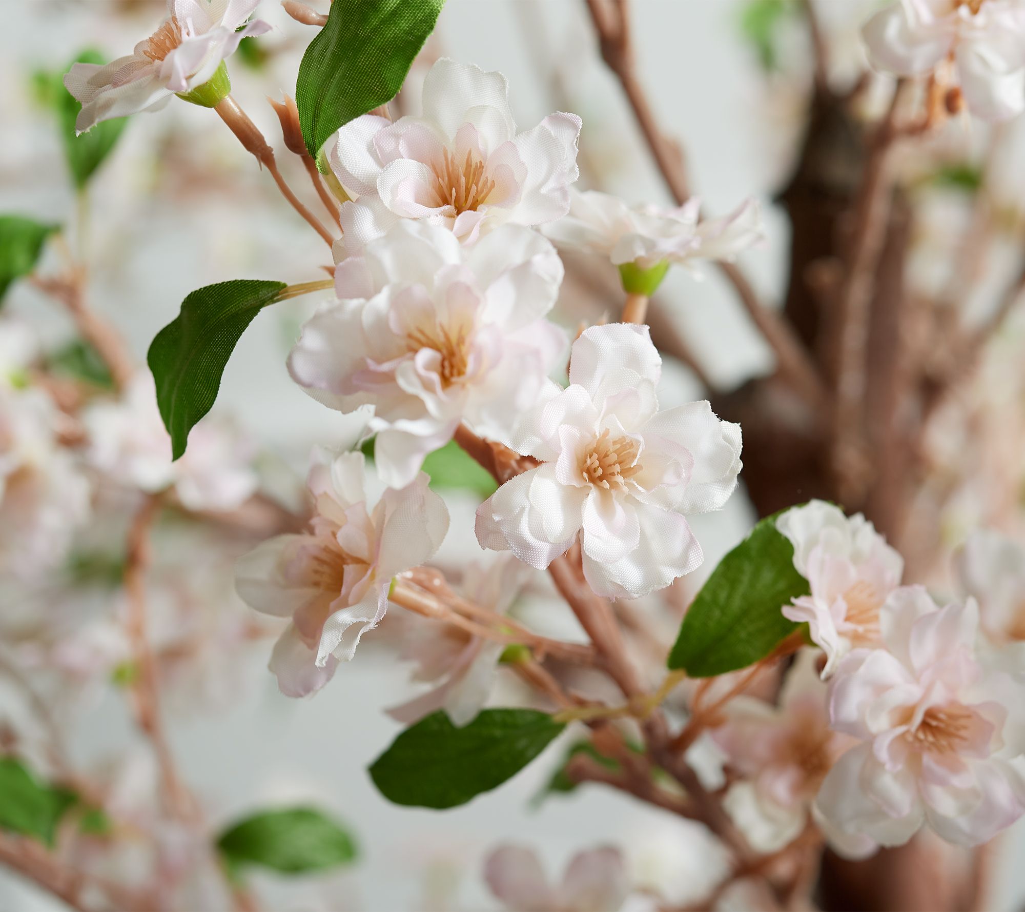 "As Is" Wicker Park Indoor/ Outdoor 5' Faux Cherry Blossom Sapling Tree