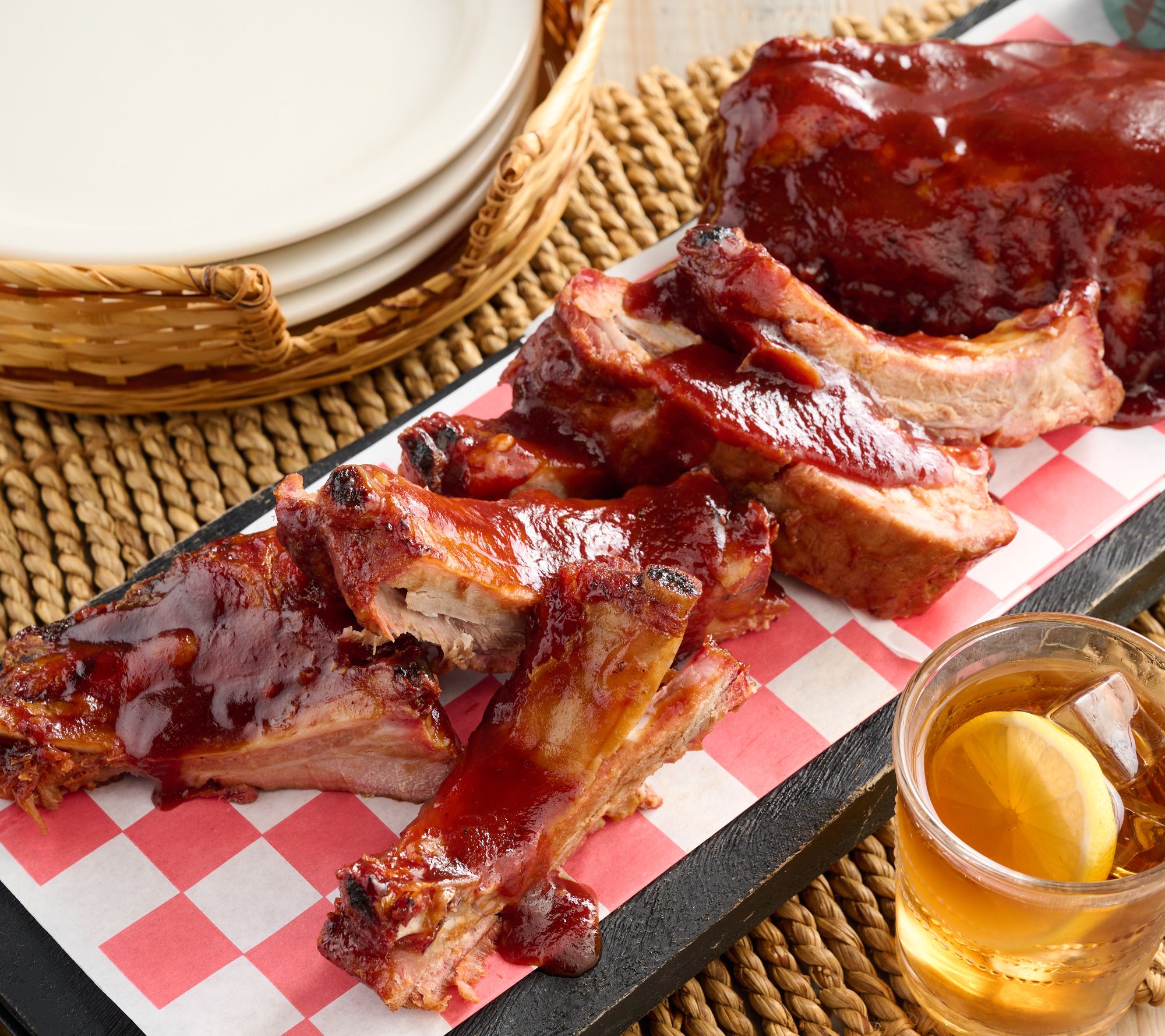 Corky's BBQ 3-lbs Smokey or Bourbon Honey Baby Back Ribs Auto-Delivery
