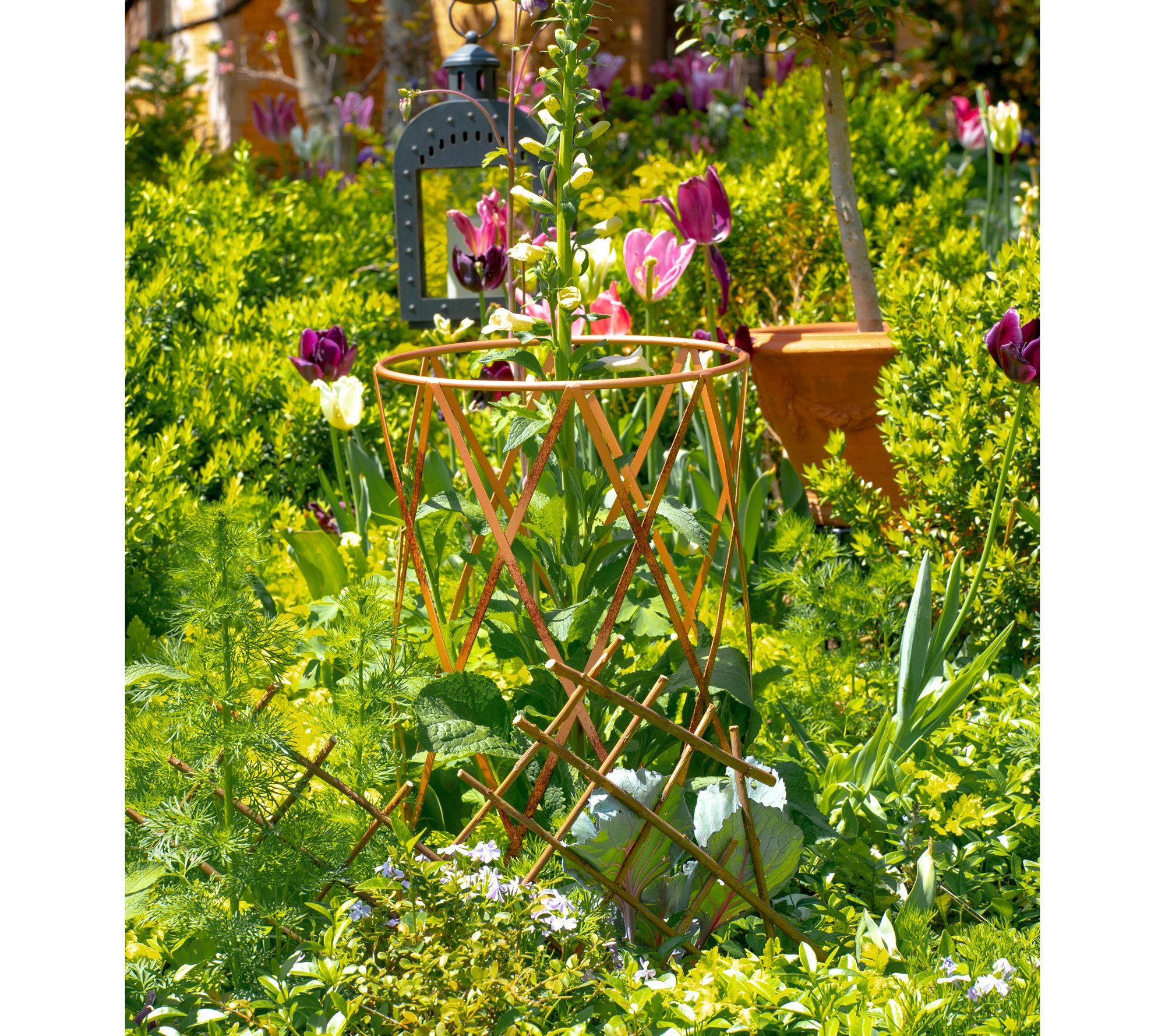 "As Is" 20" Decorative Plant Support Tower by Linda Vater