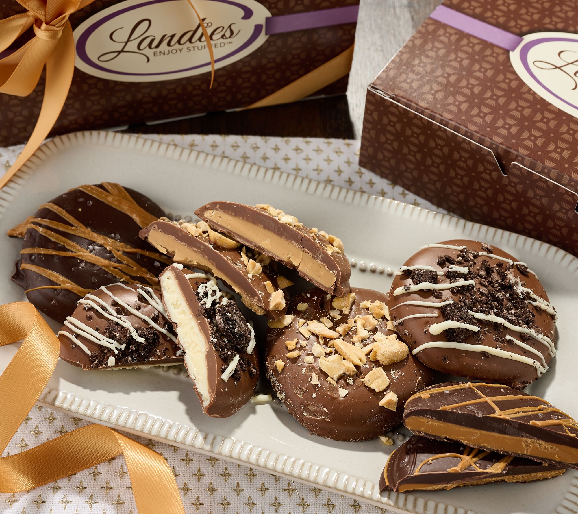 SH12/7 Landies Candies 12pc Truffle Patties in (2) Gift Boxes