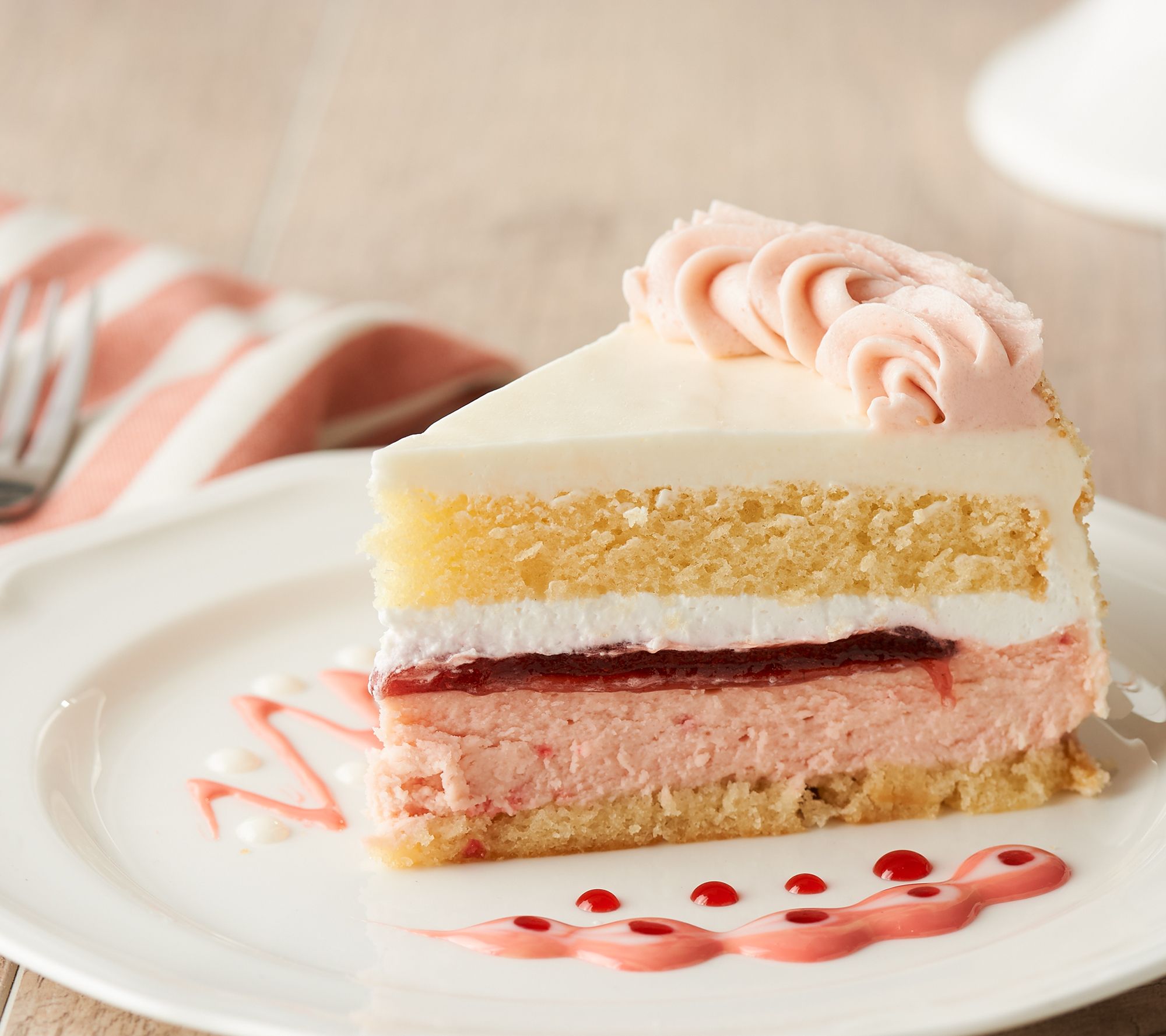 Sh5 24 Junior S 3 5 Lb Strawberry Shortcake Cheesecake Qvc Com