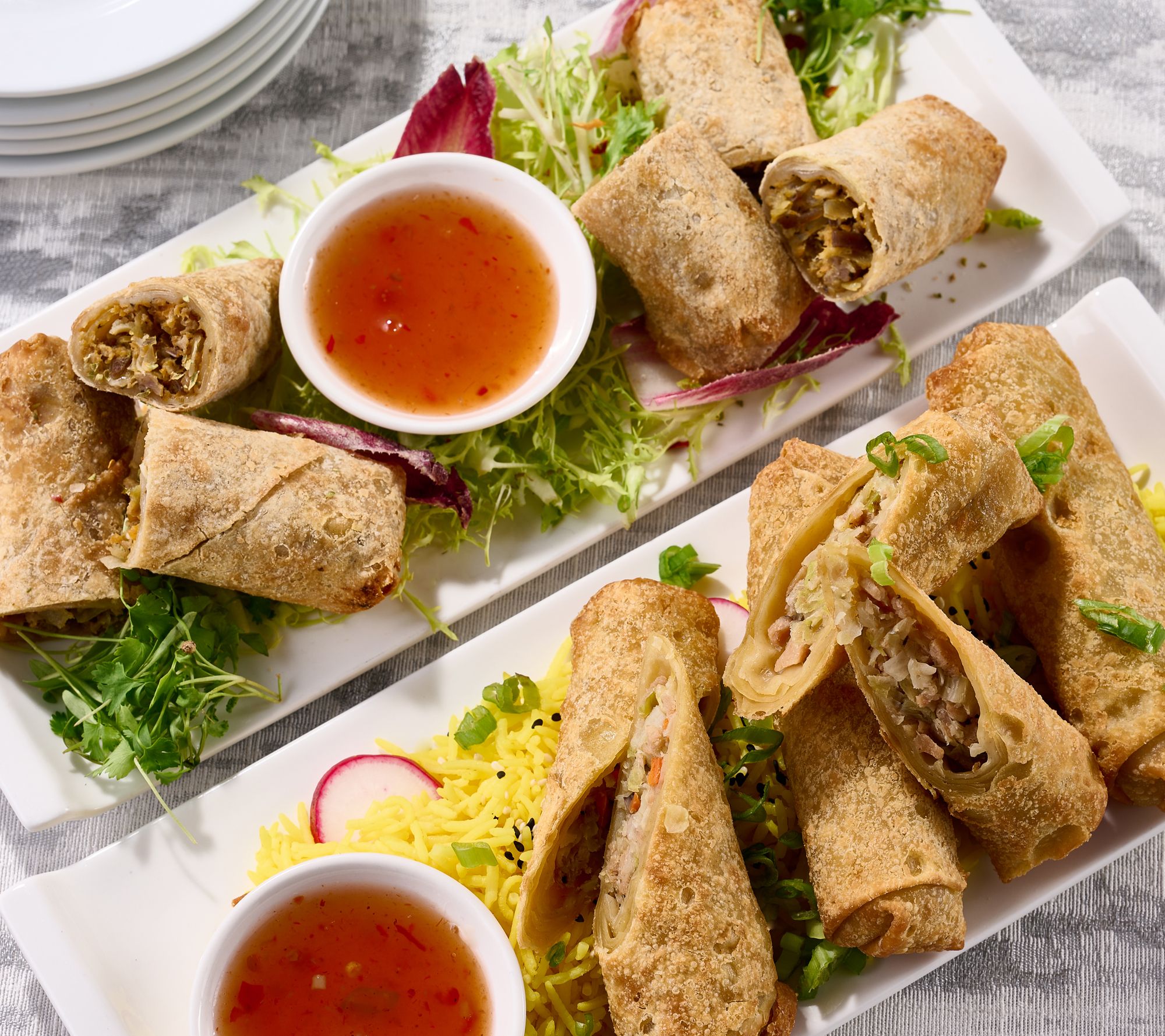 SH12/9 Falkor Fusion (20)3oz. Eggrolls w/ Sweet & Sour Sauce