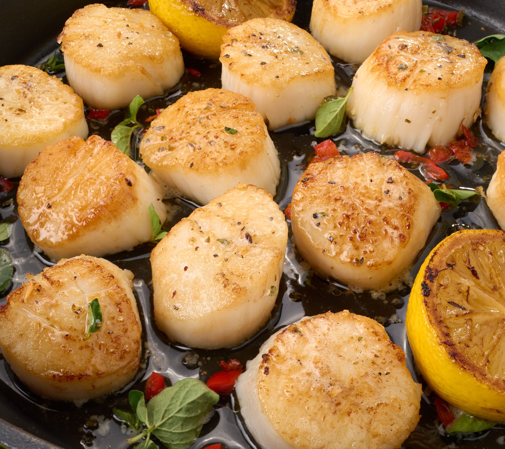 Egg Harbor (3)1lb. Bags Large Atlantic Sea Scallops w/ Butter
