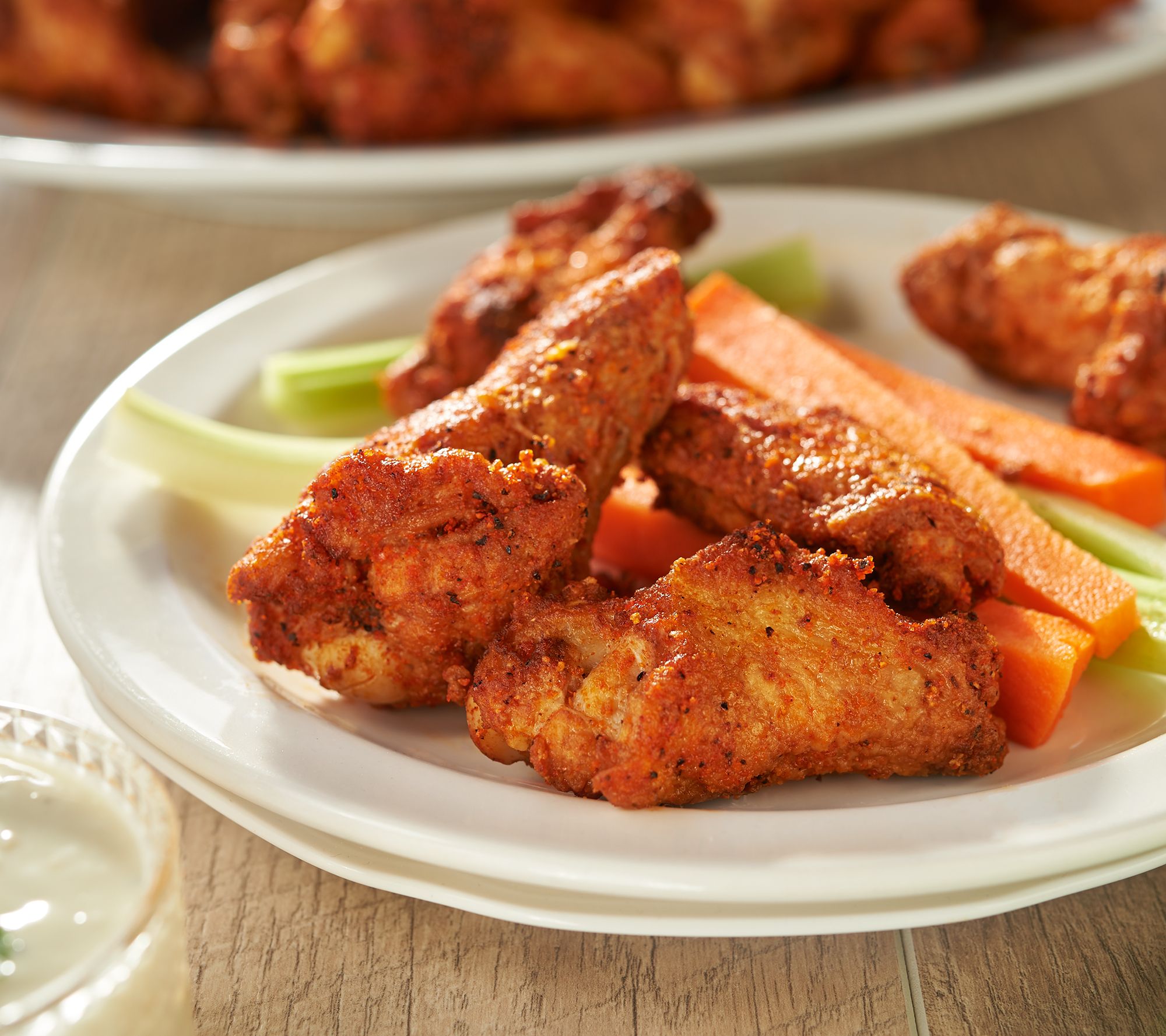 Corky's BBQ 5-lb Seasoned Roasted Chicken Wings - QVC.com