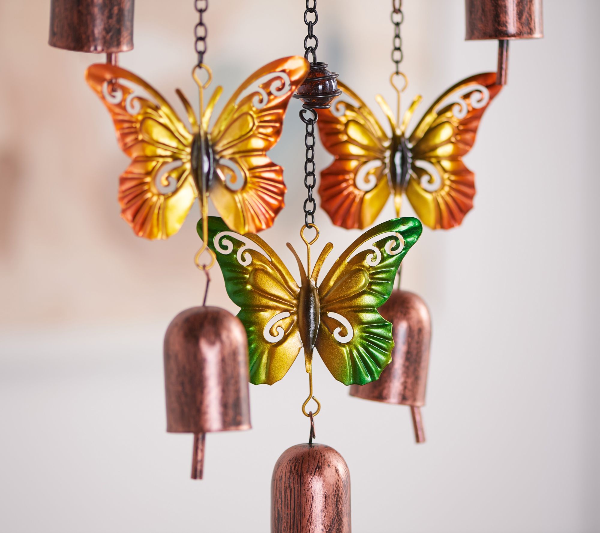 Marigold Cascading Wind Chime with Hook
