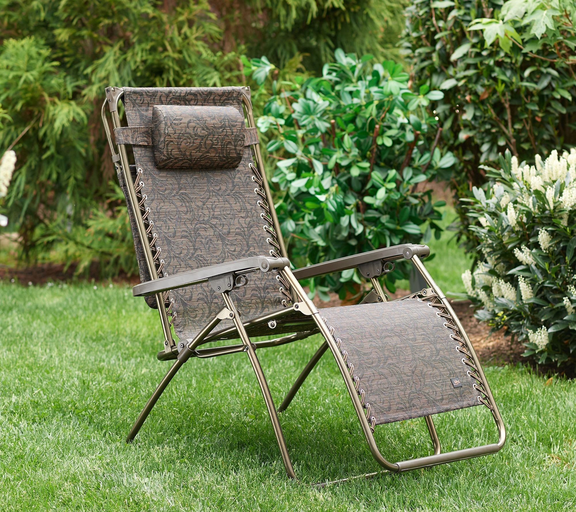 Bliss Hammocks Deluxe XL 30" GravityFree Recliner Chair with Canopy