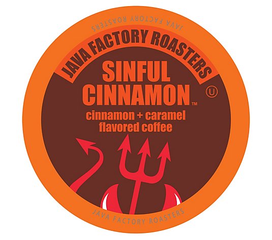 Java Factory 40-Count Cinnamon and Caramel Coffee Pods
