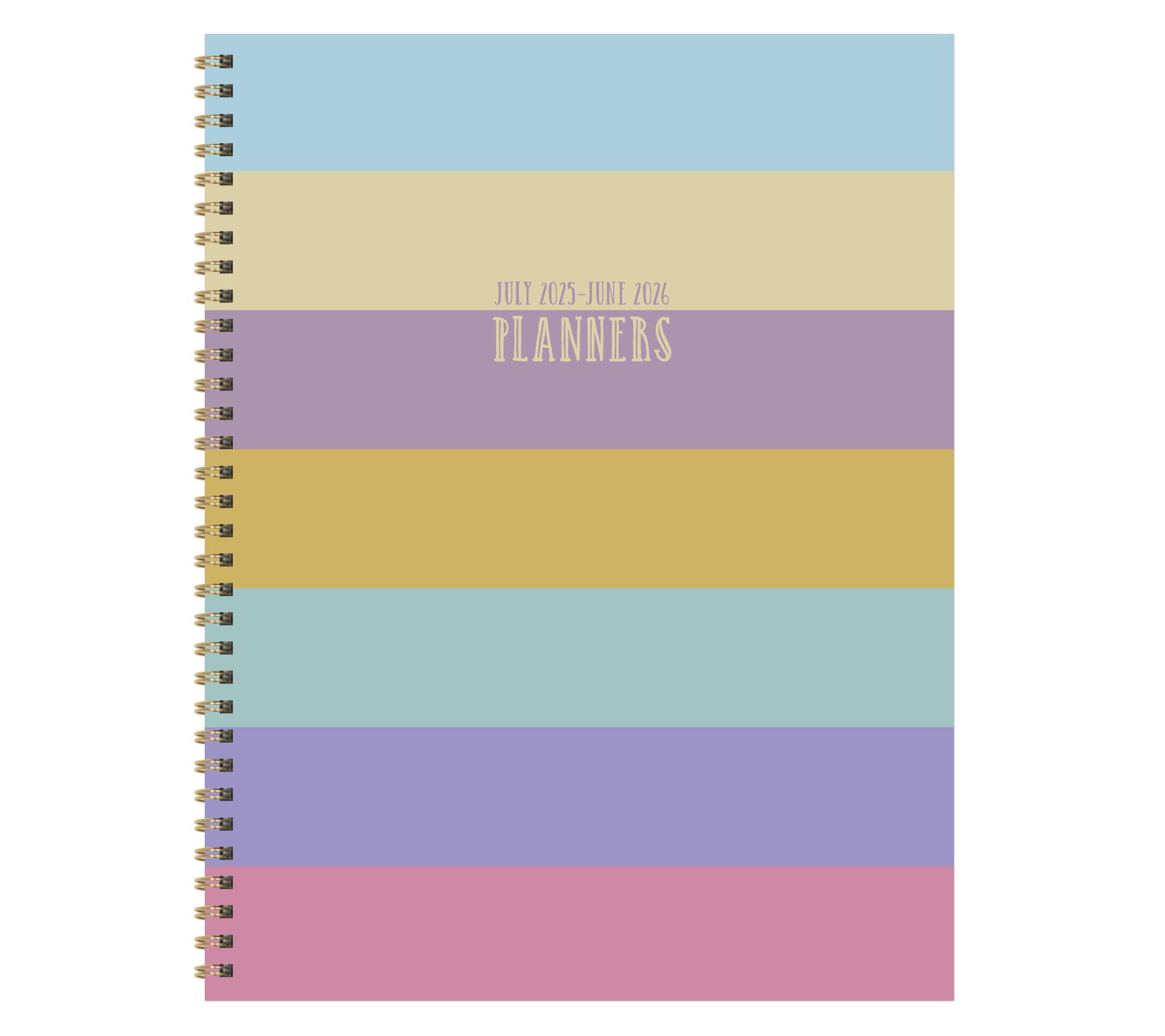 TF Publishing July 2025 - June 2026 Lrg W/M Planner-Jolly Joy