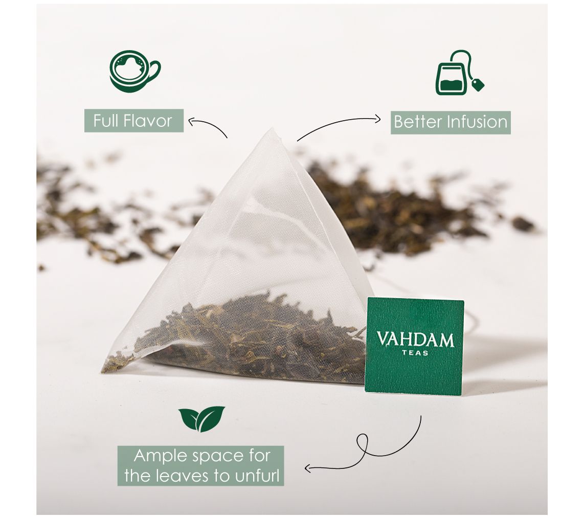 Vahdam Founder's Select Teas Gift Set 8 Flavors