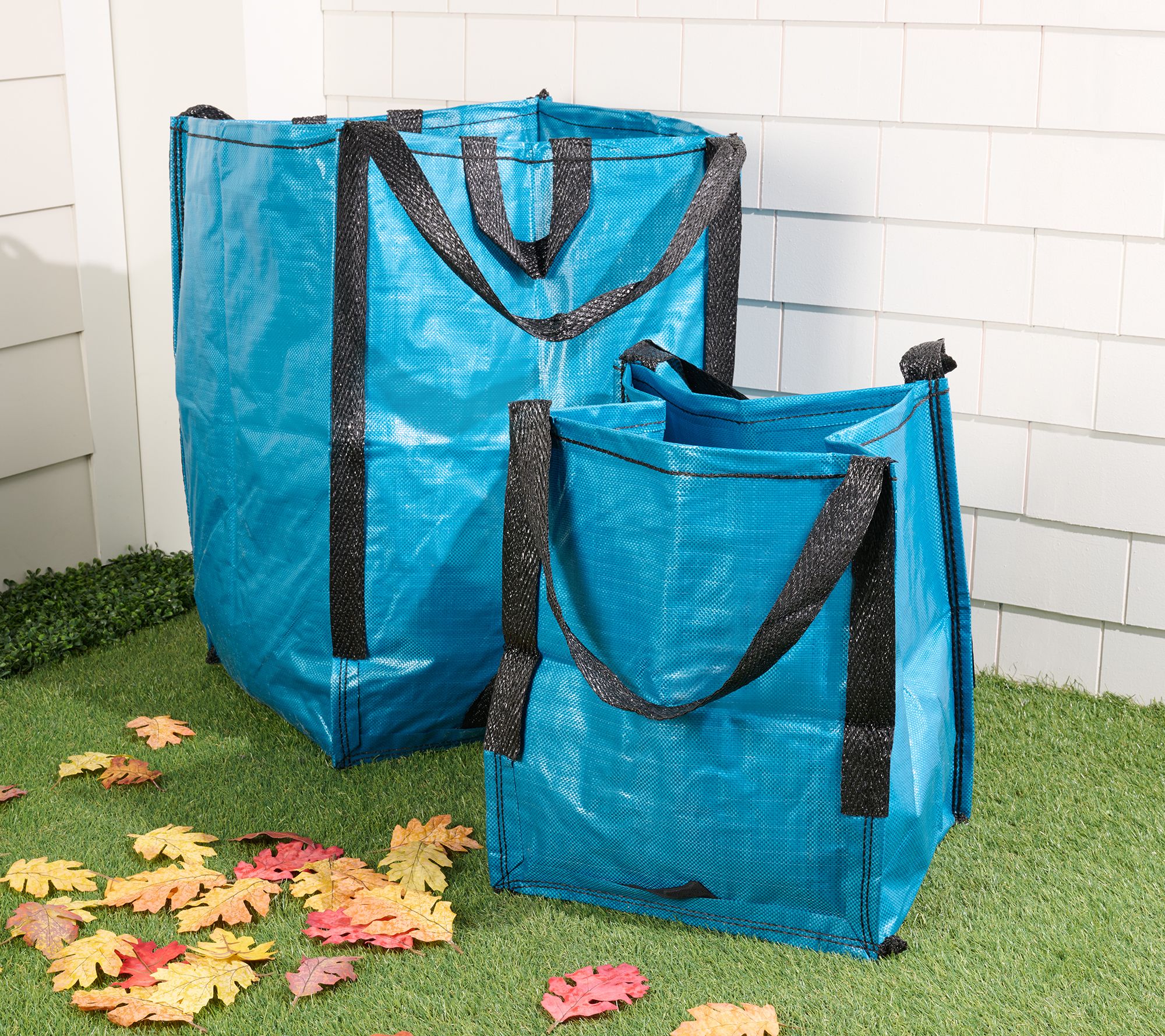DuraSack Set of 2 Home & Yard Bags (1) 48 Gallon & (1) 22 Gallon