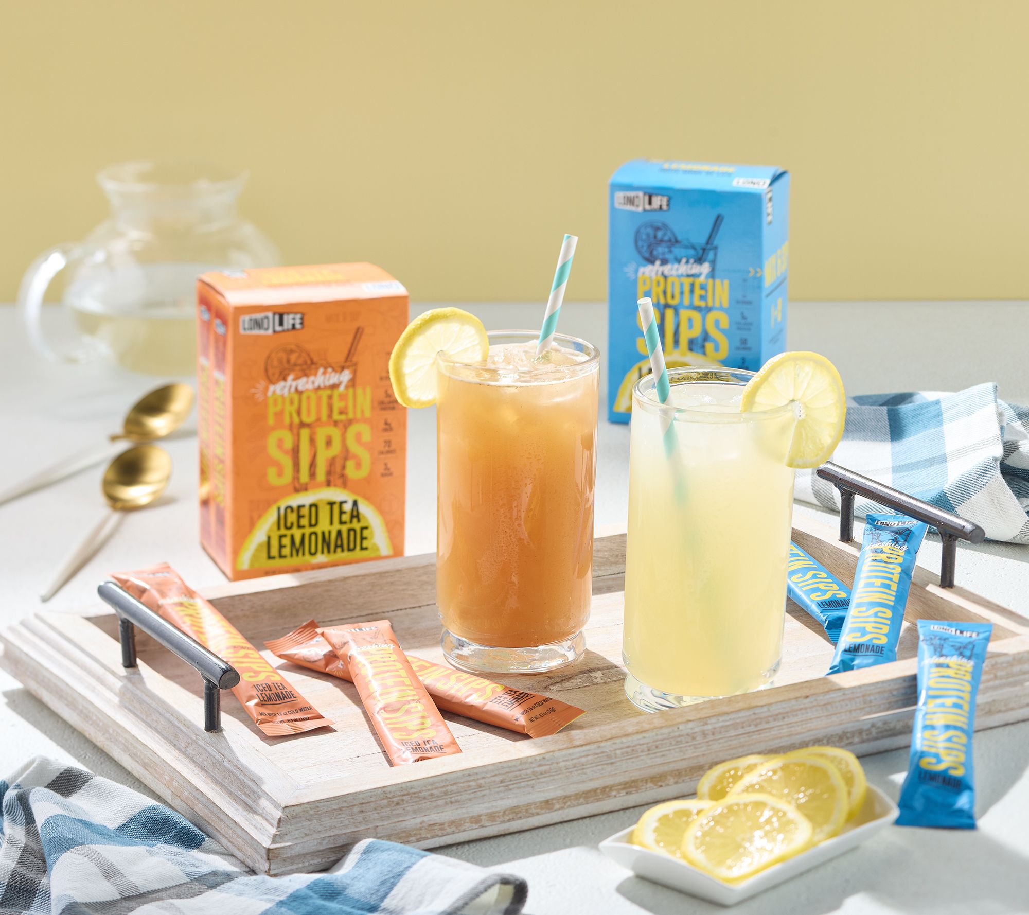 LonoLife 20 Single Serve Protein Packed Lemonade Mixes Auto-Delivery