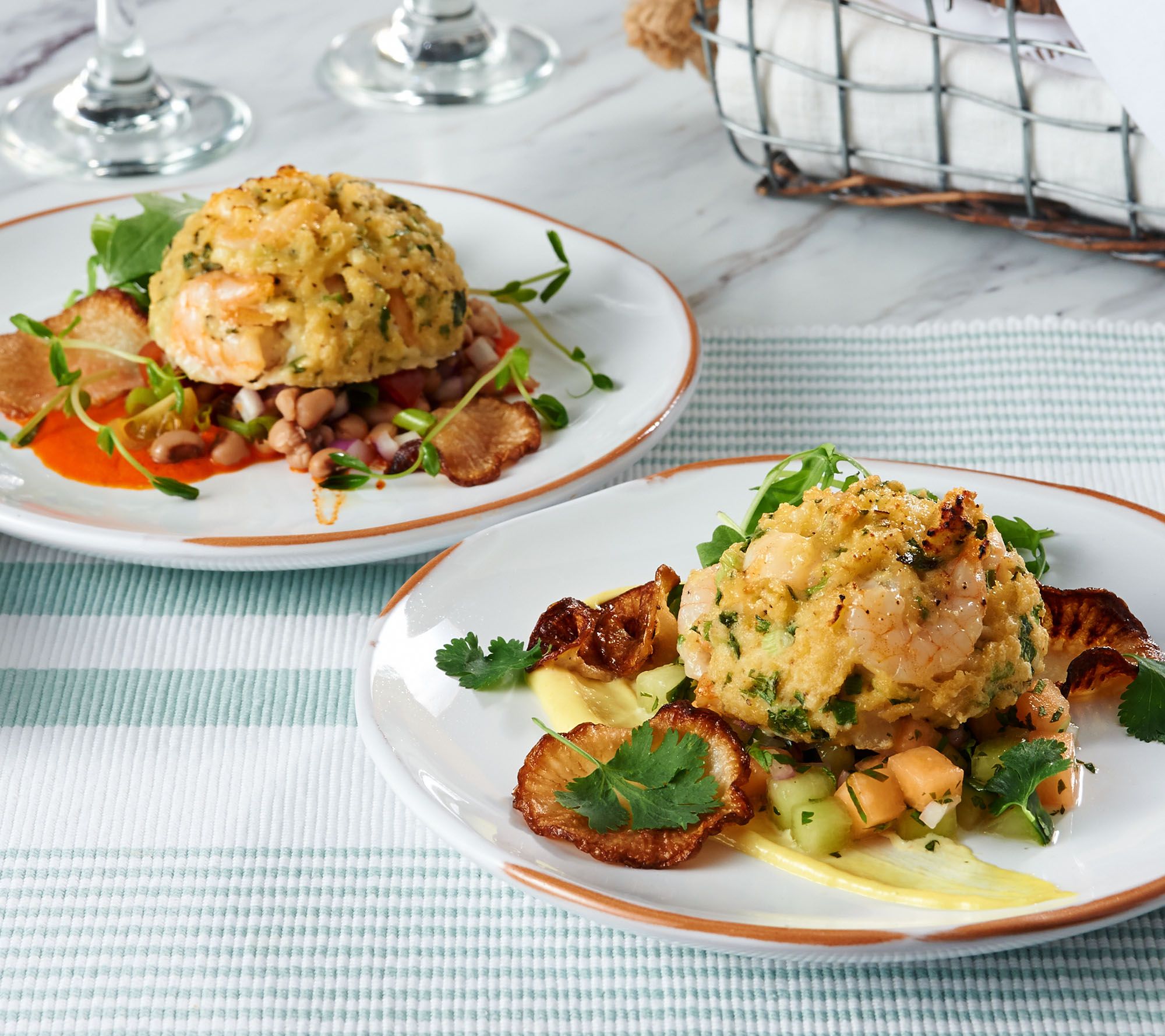 Kaptain's Ketch (10) 4 oz. Original or Cilantro Shrimp Cakes