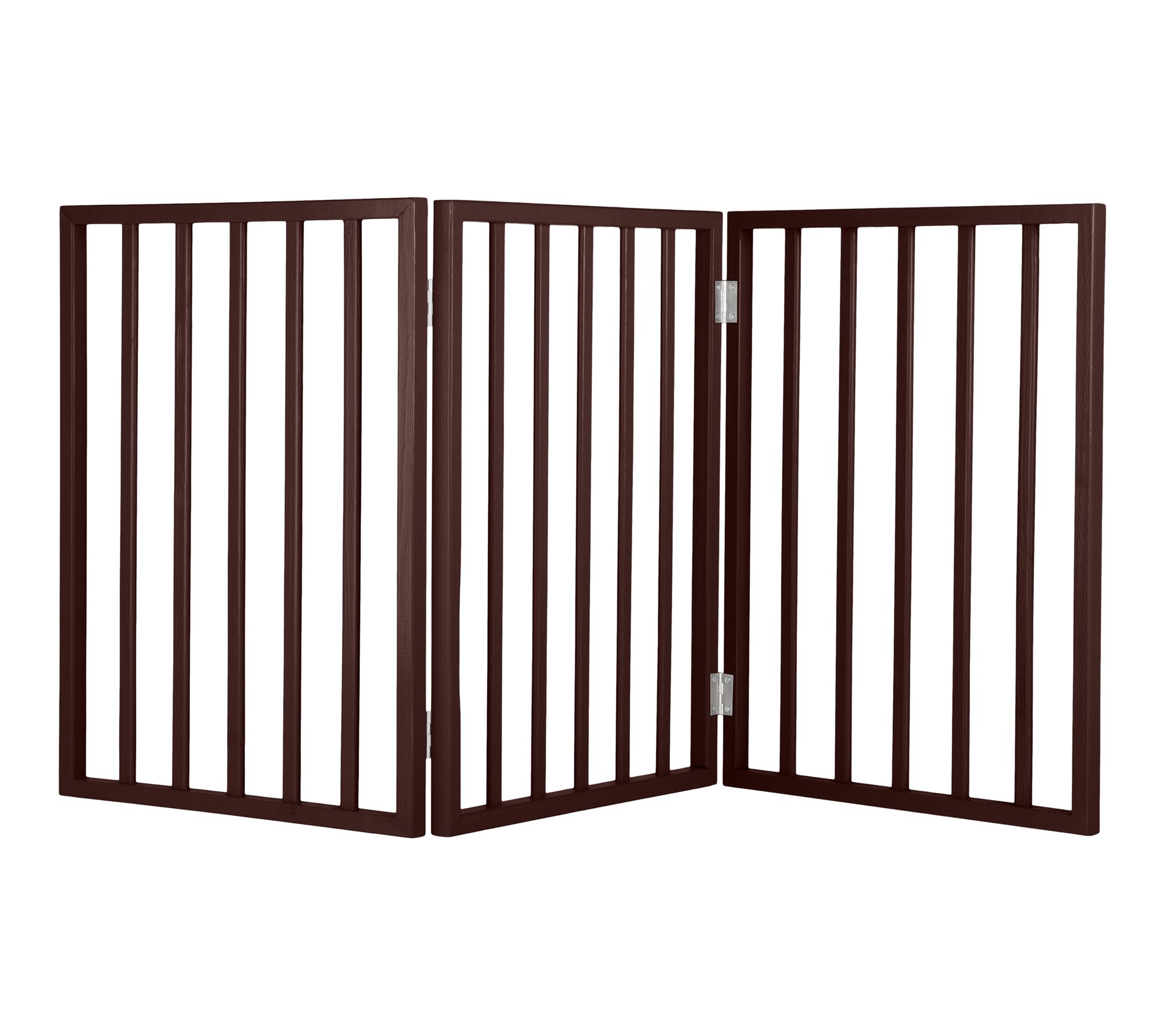 Petmaker 3 Panel Freestanding Dog Gate Indoor or Outdoor Use
