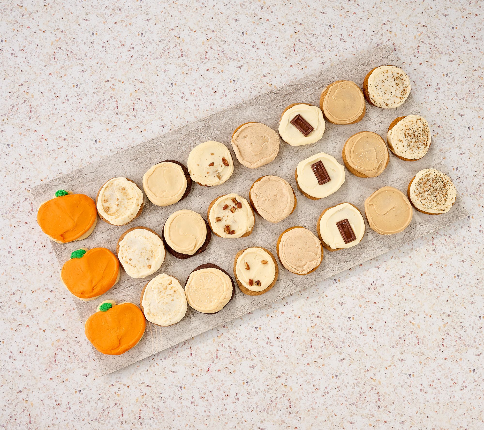 Cheryl's 24 Piece Fall Frosted Cookie Assortment