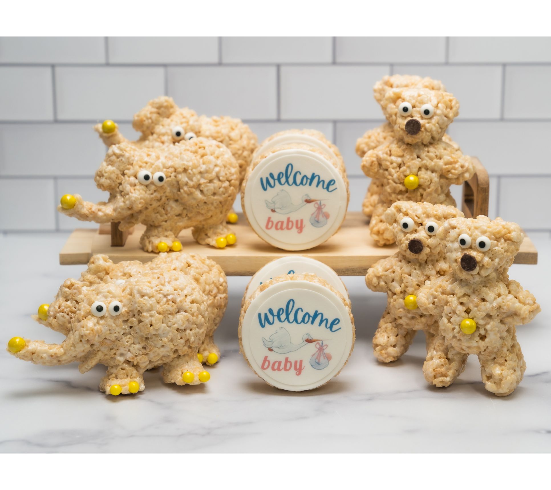 Creative Crispies 12 Piece Baby Yellow Assortment