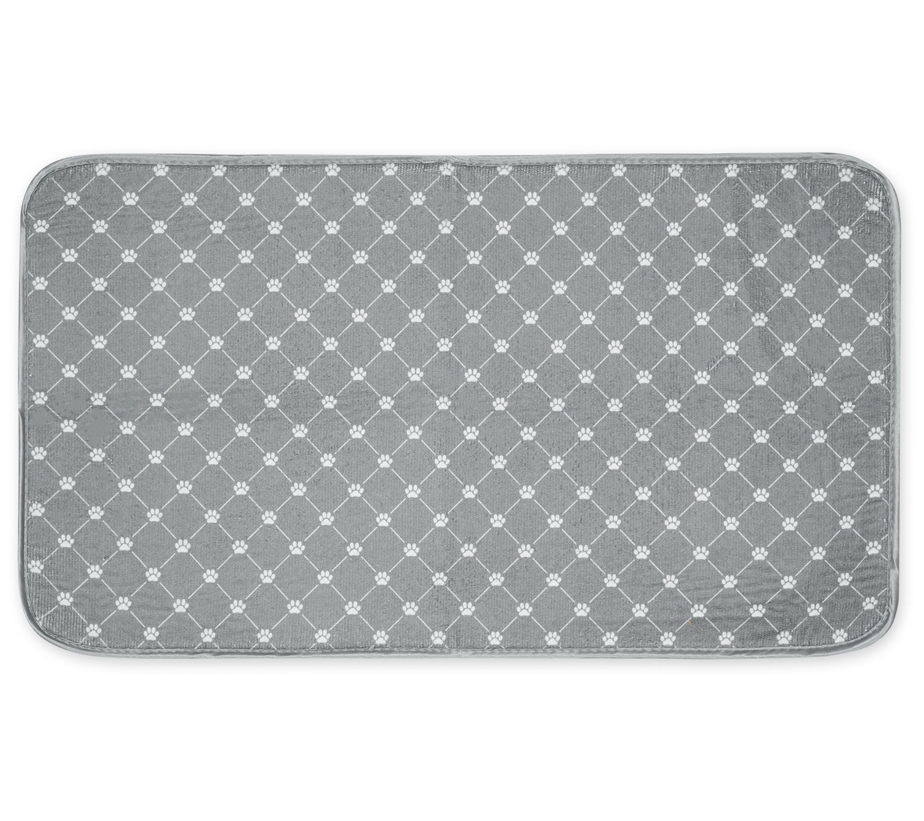 Bone Dry Trellis Paw Pet Mat - Large