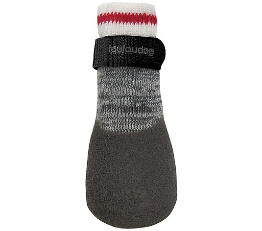 FouFou Dog Heritage Rubber-Dipped Socks, XS