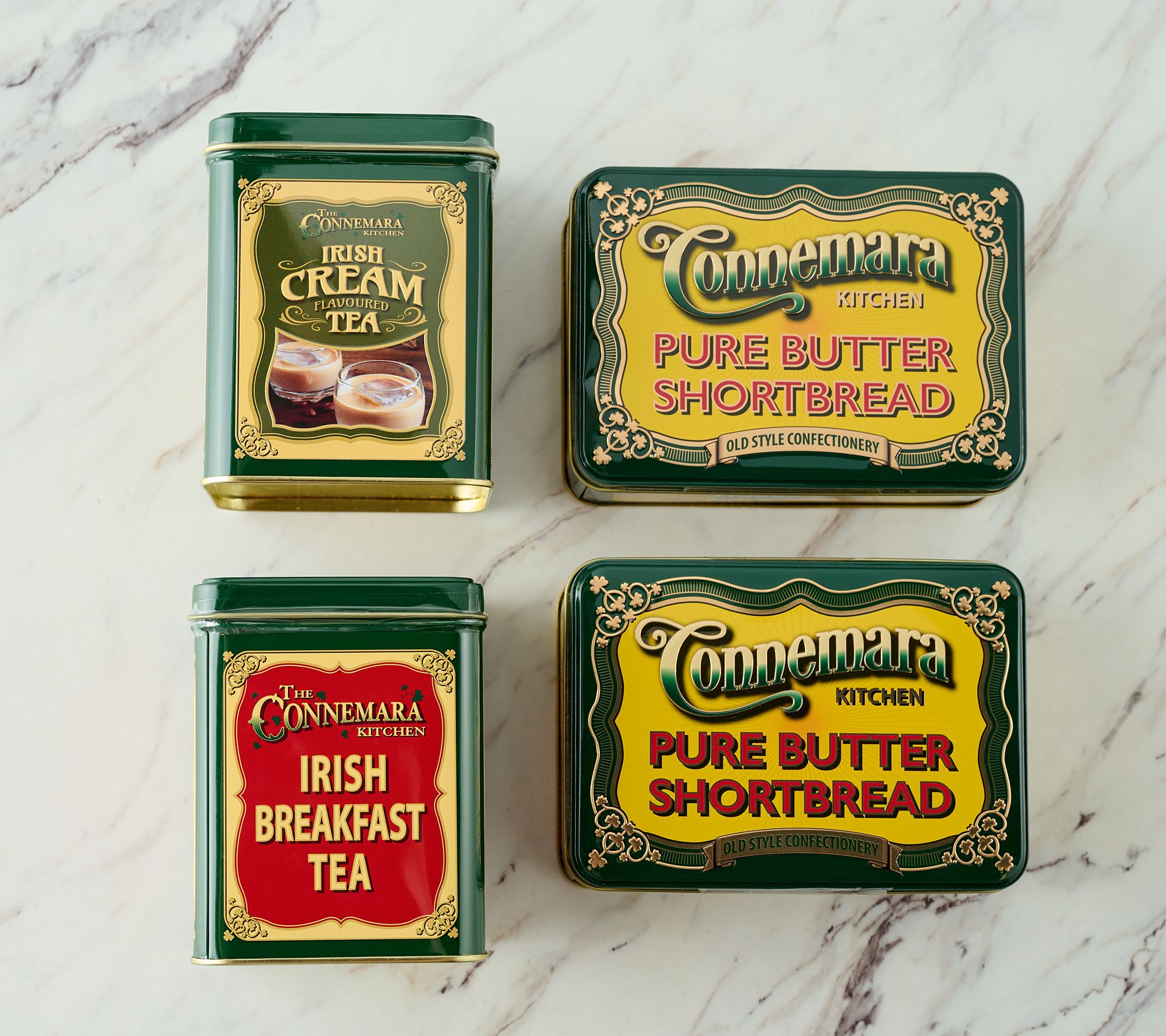 Connemara Kitchen Tea & Shortbread Biscuits Gift Set - QVC.com