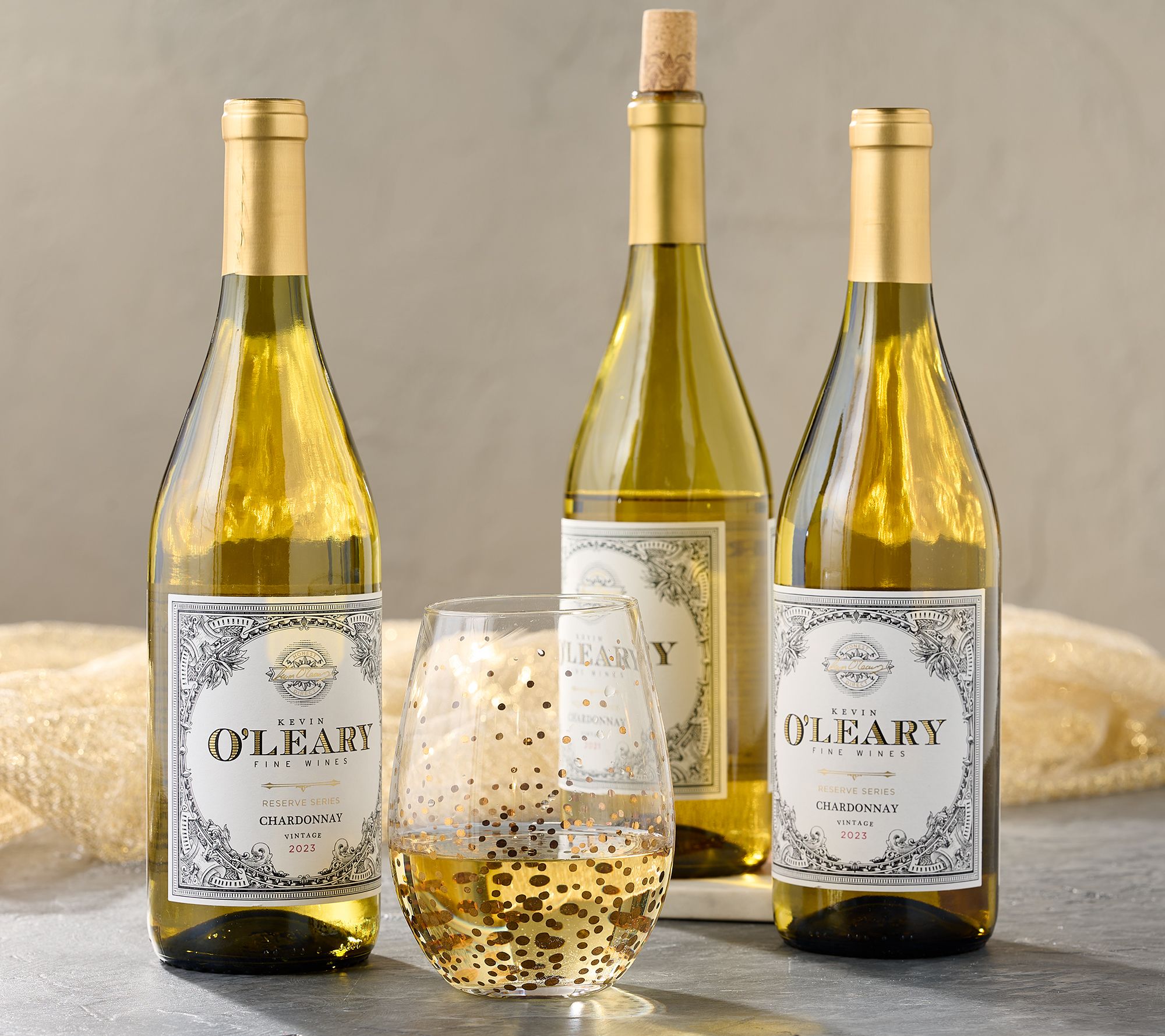  Kevin O'Leary Reserve Holiday Wines (3) 750ml Bottles