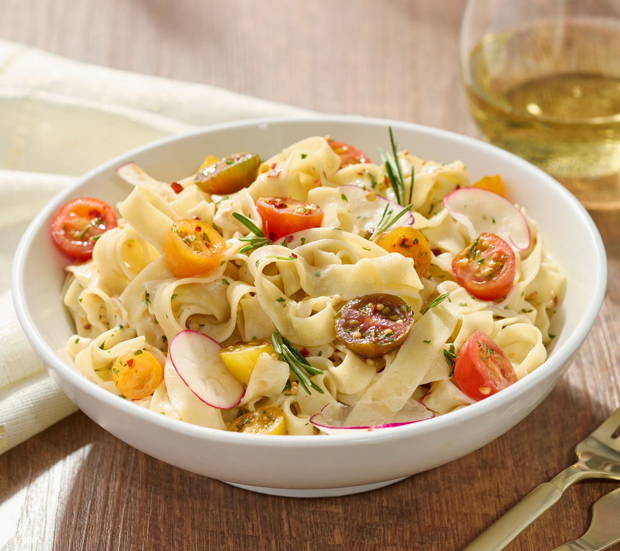 SH11/9 Tutoni's Flour Shop (6) 8-oz Trays of Fresh Made Pasta