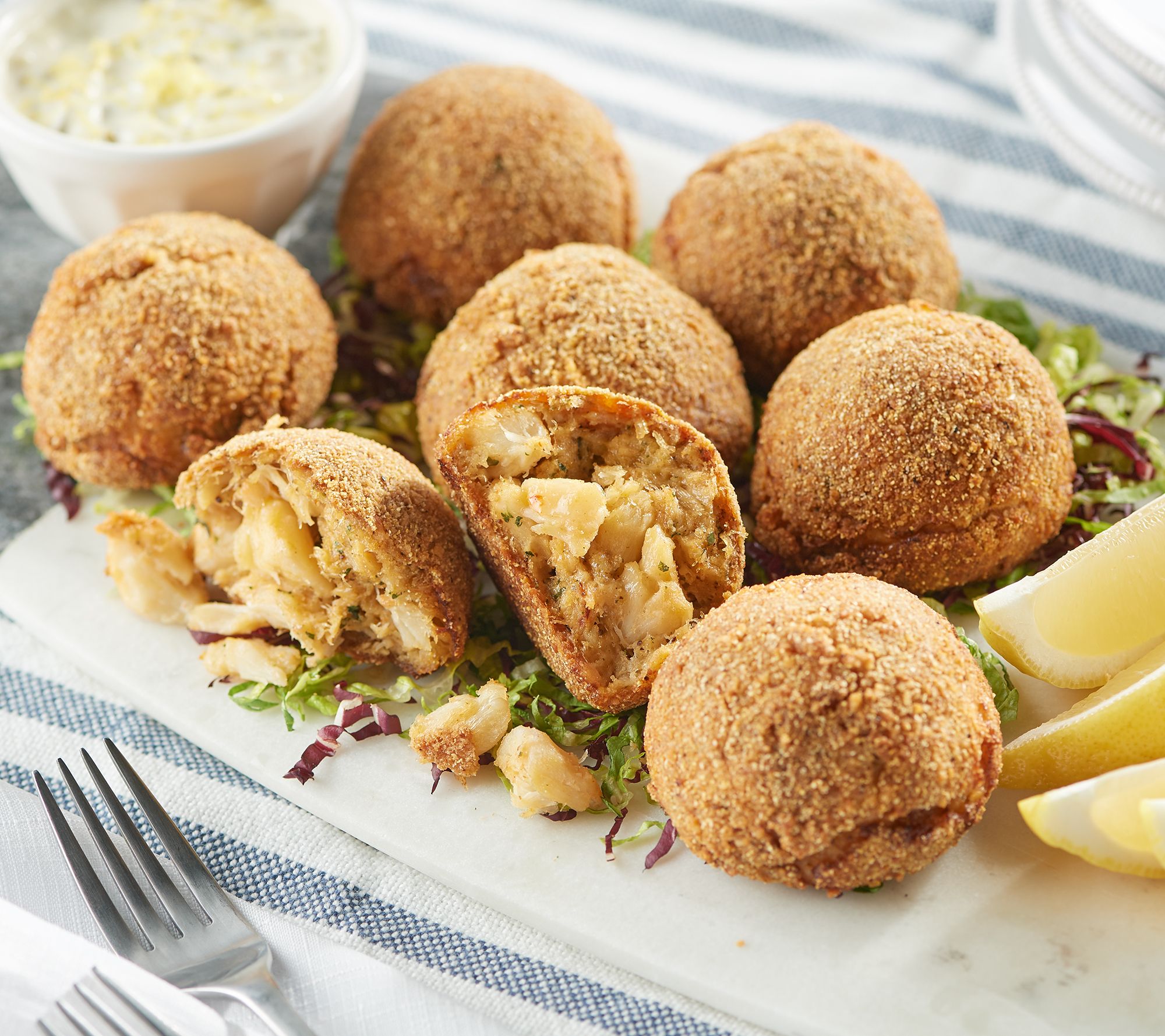 Great Gourmet (12) 4oz Breaded Crab Cakes AutoDelivery